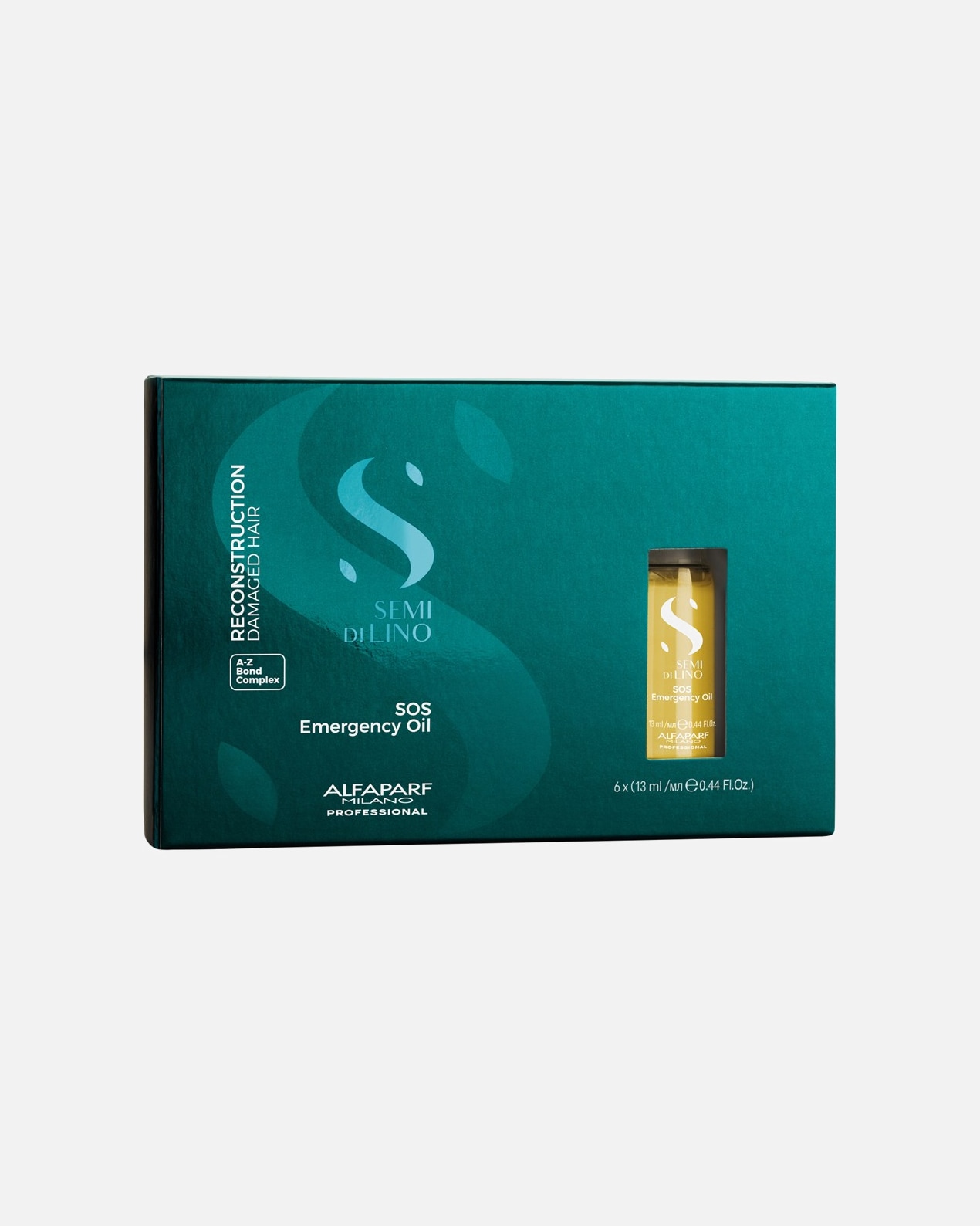 Aceite para cabello para Unisex ALFAPARF MILANO Semi di Lino Semi di Lino Reconstruction SOS Emergency Oil 6x13 ml 78 ml