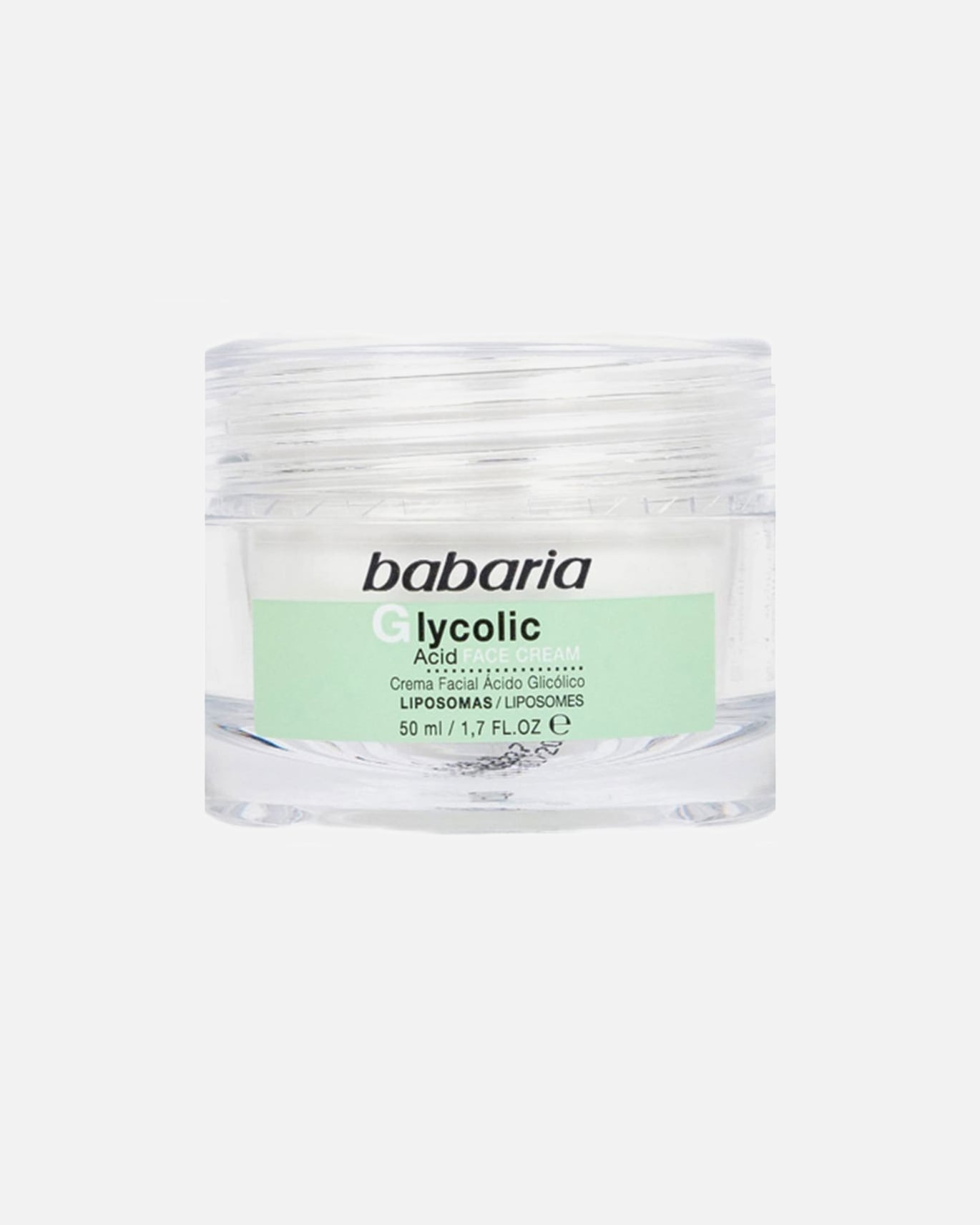 Crema facial para Unisex Babaria GLYCOLIC ACID crema facial renovación celular 50 ml