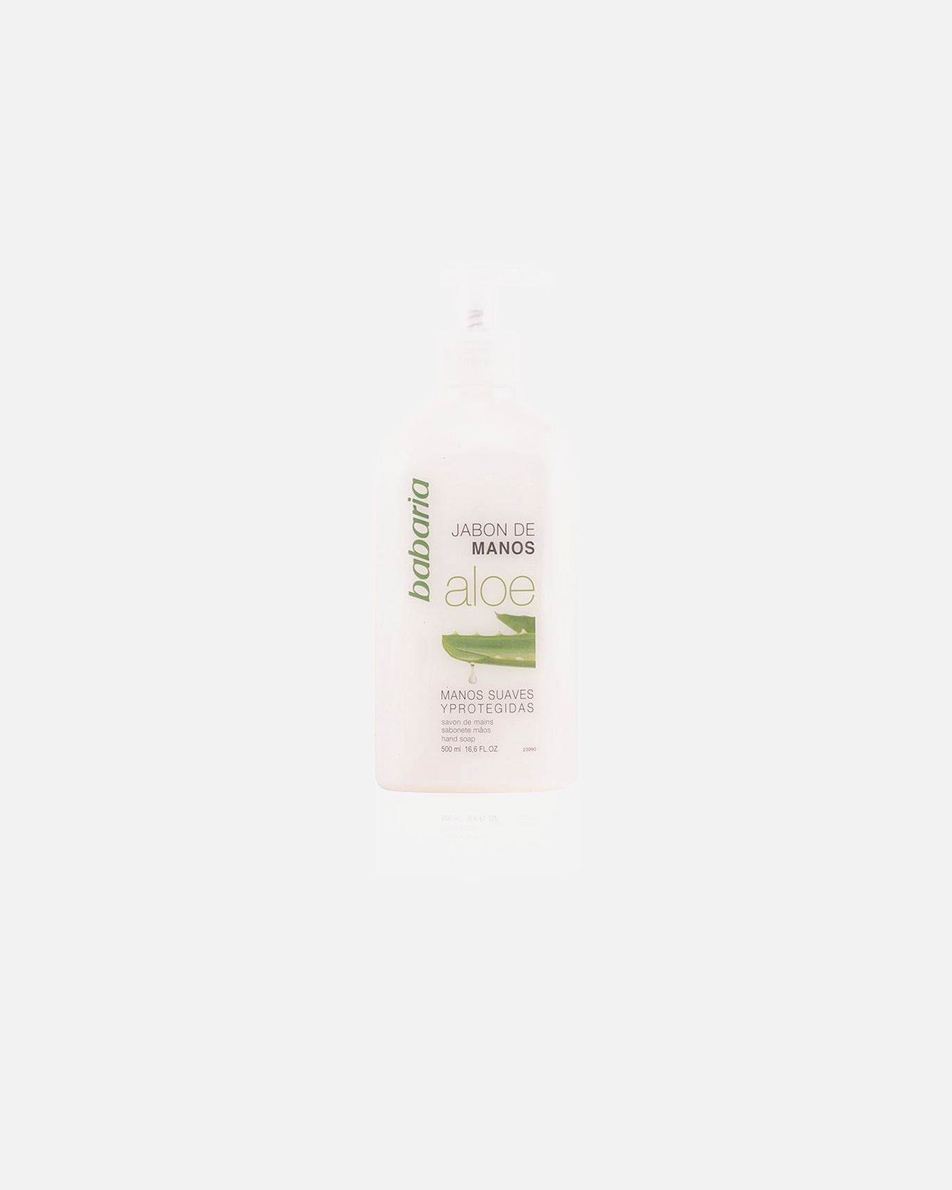 Jabón de manos para Unisex Babaria ALOE VERA jabón liquido manos 500 ml