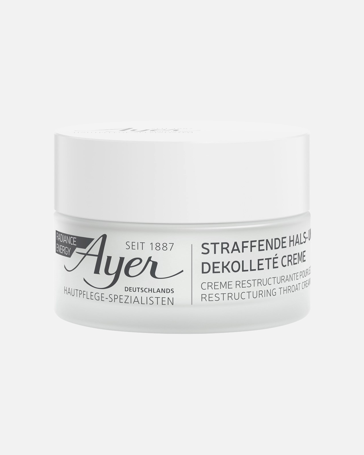 Cuello y escote para Mujer Ayer Crema reestructurante para la garganta 50 ml