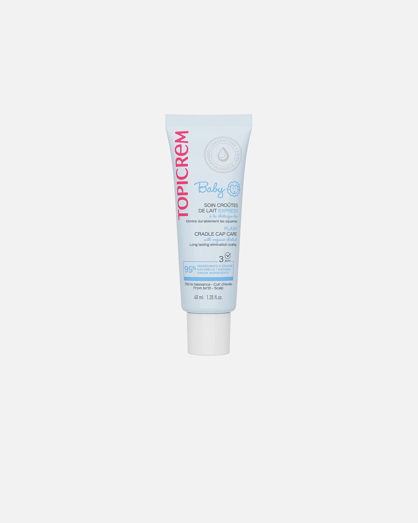 Crema para bebés para Unisex Topicrem BABY gel costra láctea 30 ml