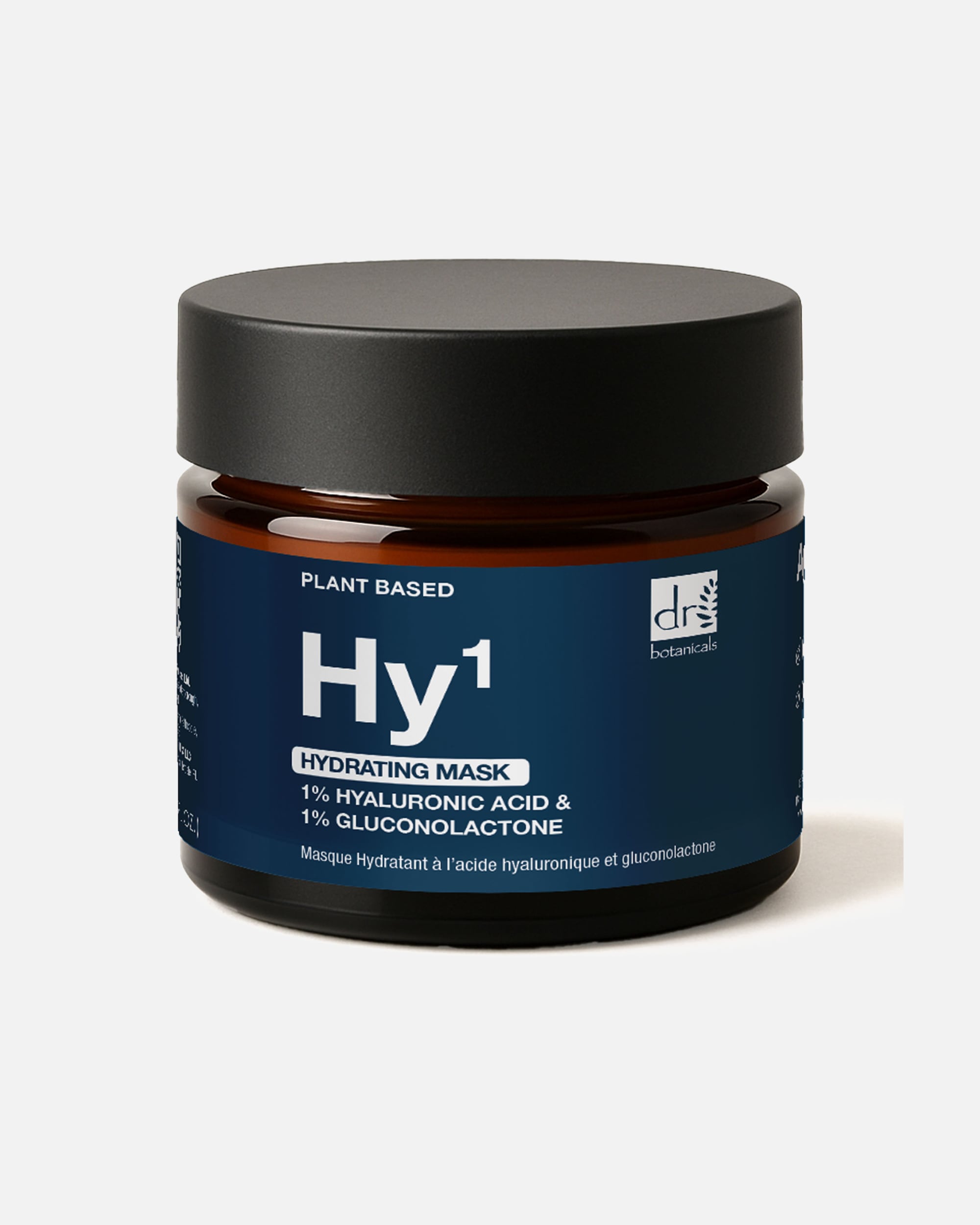Mascarilla hidratante para Unisex Dr Botanicals Hidratante con 1% de Ácido Hialurónico y 1% de Gluconolactona 60 ml