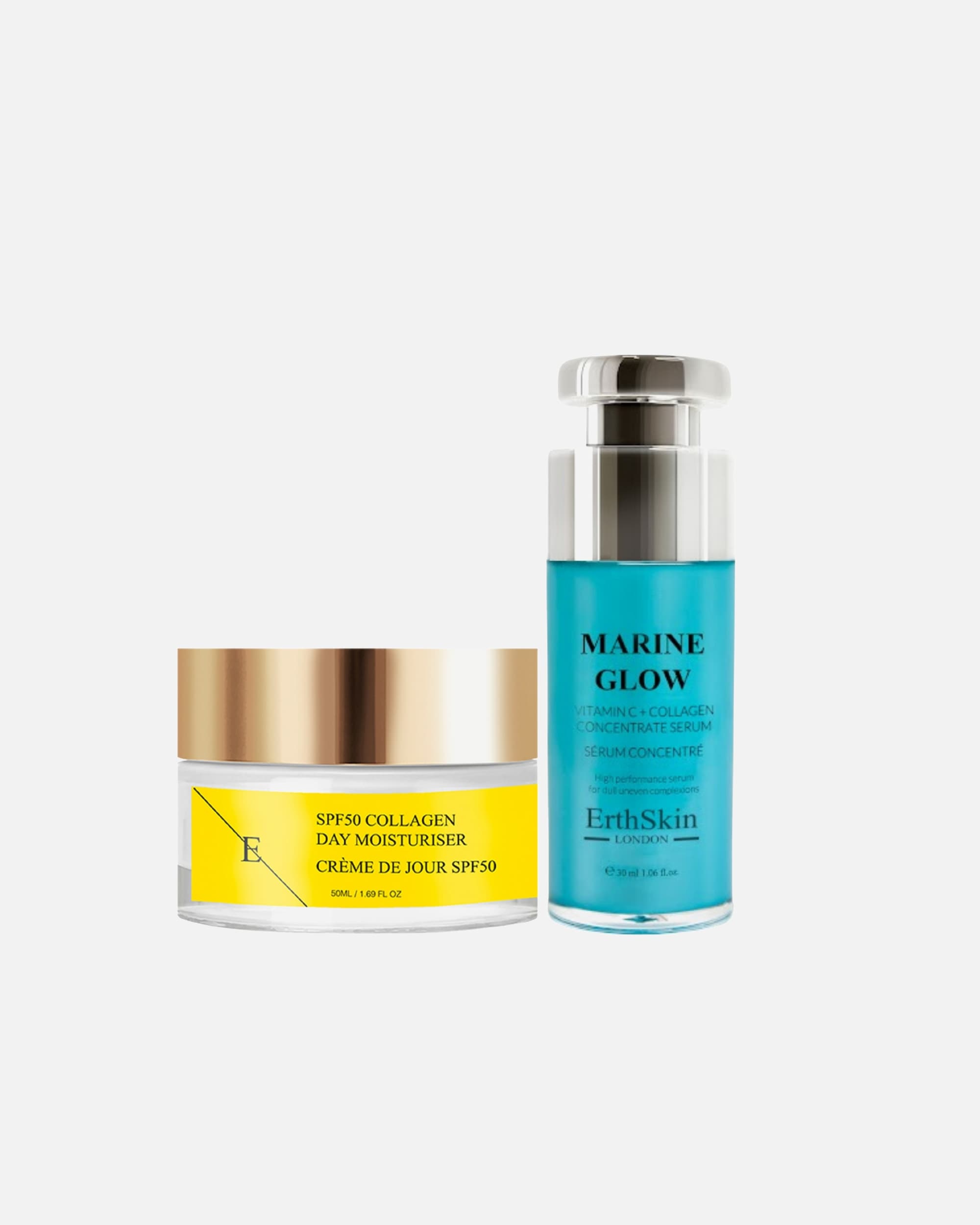 Set de tratamiento facial para Mujer Dúo de día con vitamina C y colágeno 1 pieza