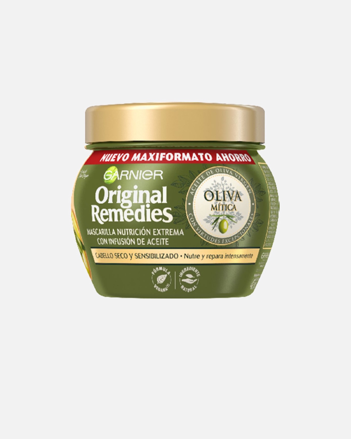 Mascarilla capilar para Unisex Garnier ORIGINAL REMEDIES mascarilla oliva mítica 300 ml