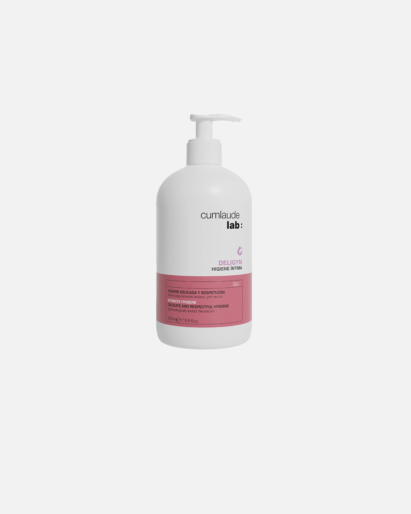 Higiene intima para Mujer Cumlaude Lab HIGIENE INTIMA DELIGYN gel 500 ml