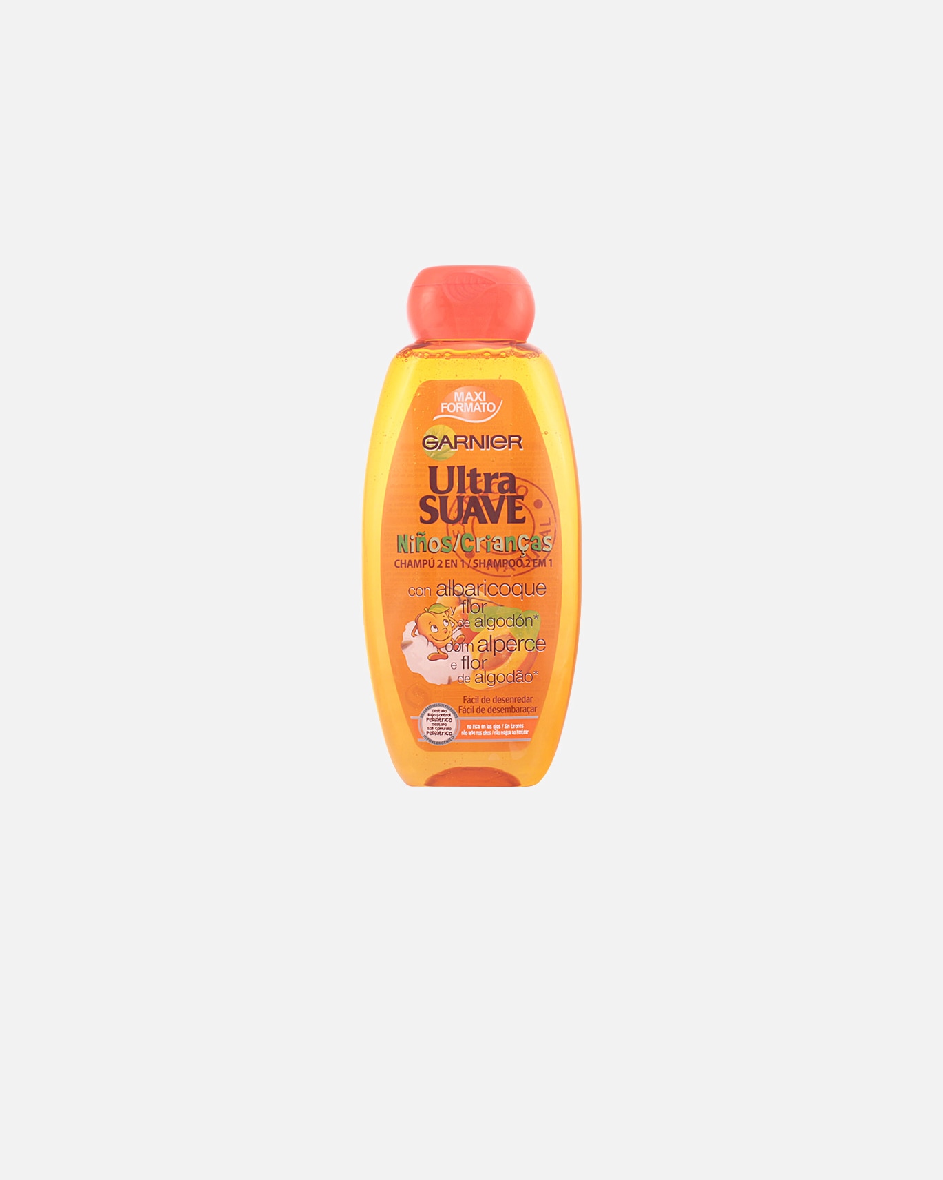 Champú de bebe para Unisex Garnier ULTRA SUAVE champú para niños de albaricoque 400 ml