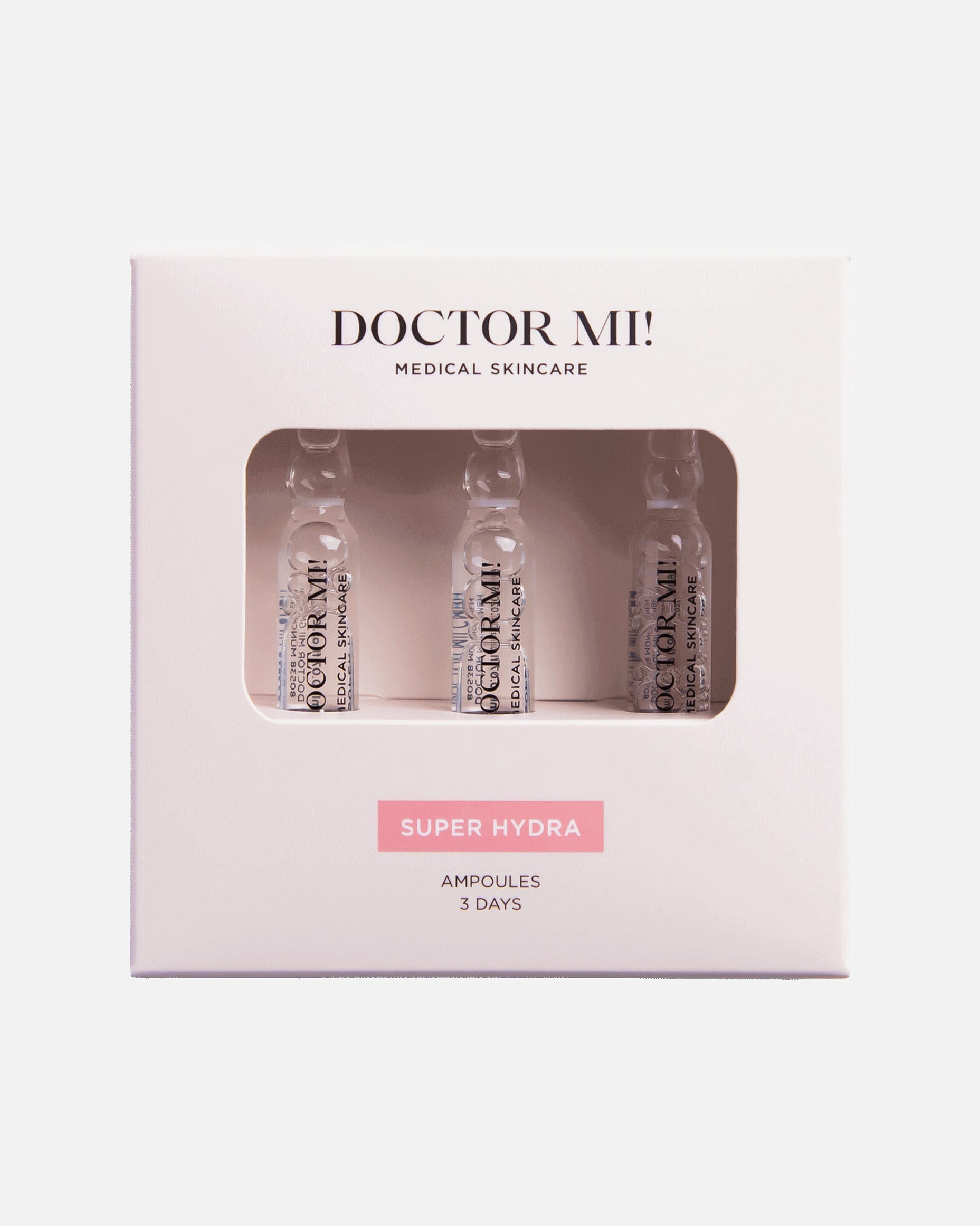 Ampolla de suero para Unisex DOCTOR MI! SUPER HYDRA Ampoules 3x2ml