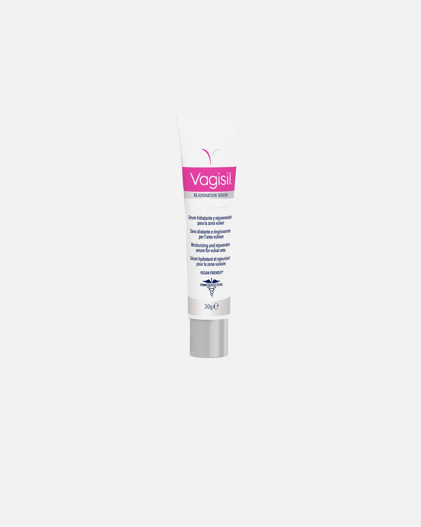 Higiene intima para Mujer Vagisil REJUVENECEDOR sérum hidratante 30 gr