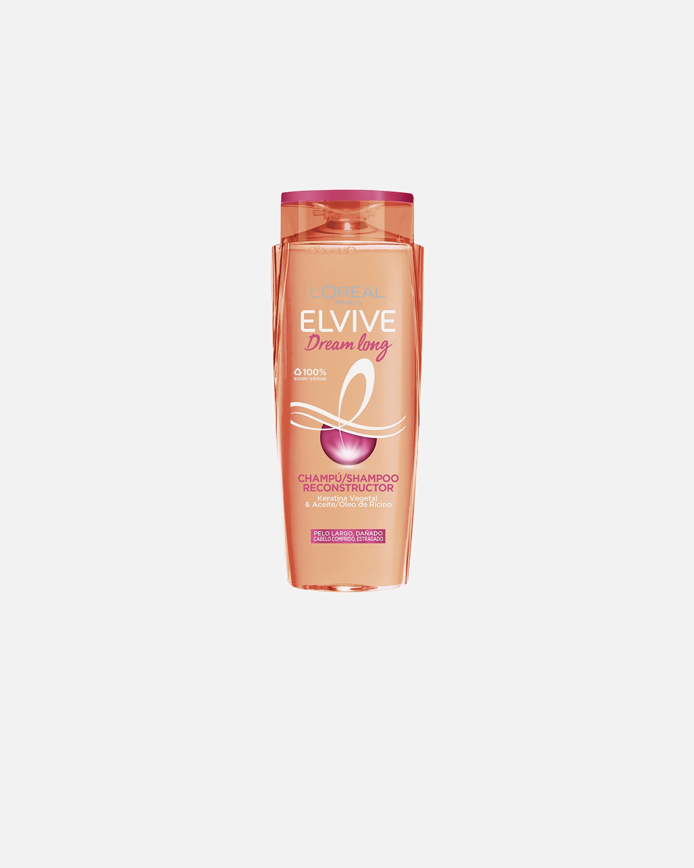 Champú capilar para Unisex L’Oréal Paris ELVIVE DREAM LONG champú reconstructivo 700 ml