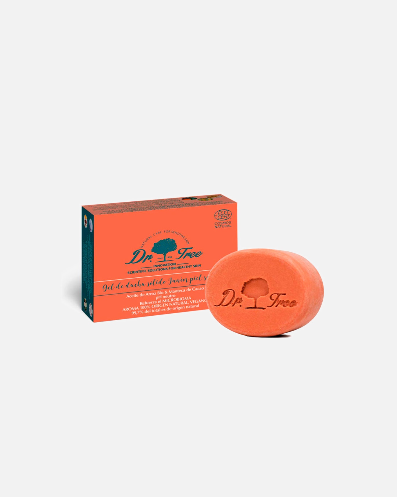 Gel de ducha bebé para Unisex Dr. Tree GEL DE DUCHA SÓLIDO junior 75 gr