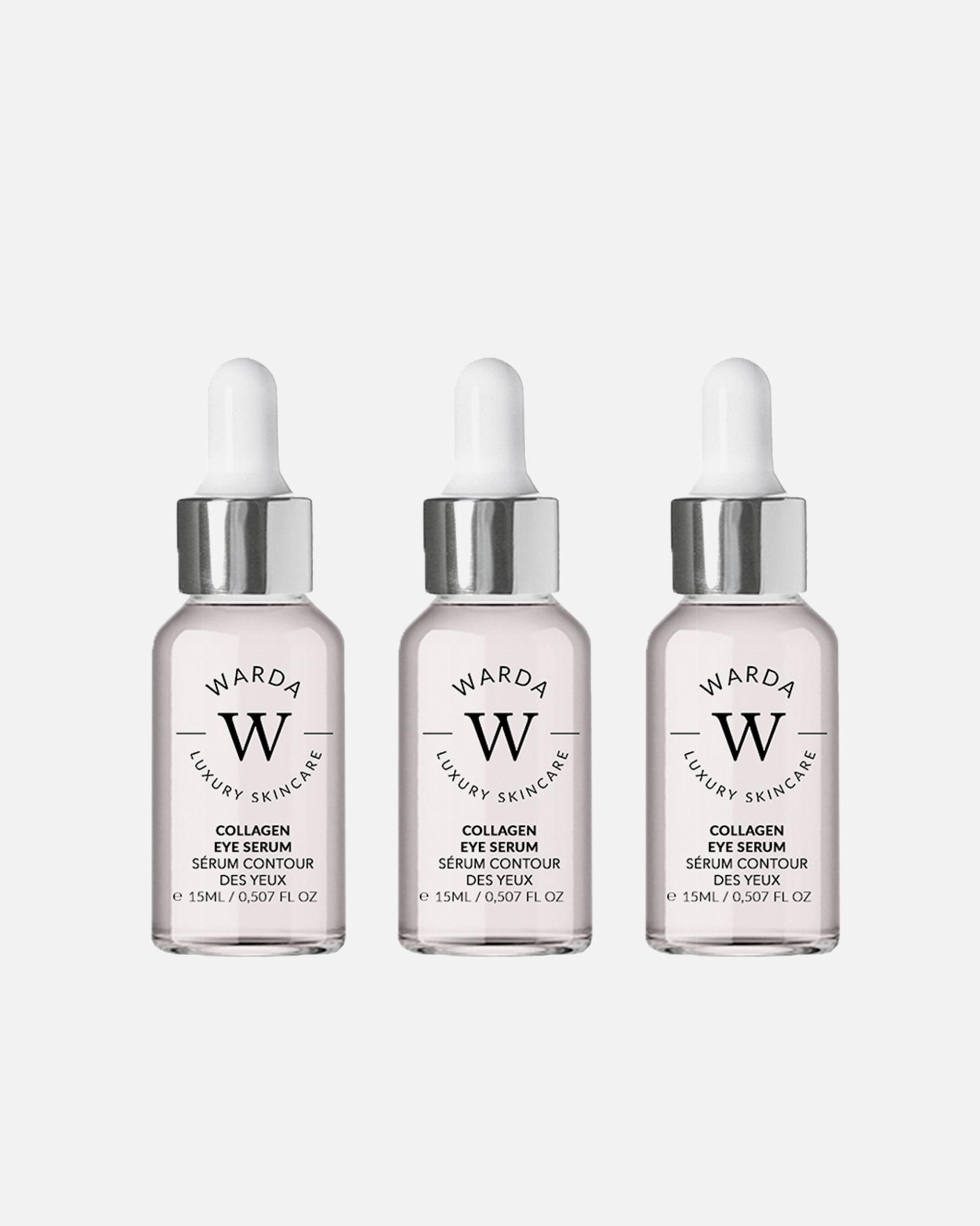Suero contorno de ojos para Mujer WARDA LUXURY SKINCARE Trío de colágeno para ojos 1 pieza