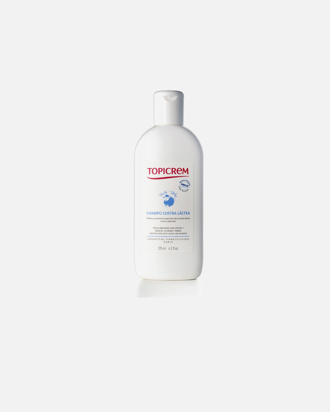 Champú de bebe para Unisex Topicrem DS+ BABY champú costra láctea 125 ml
