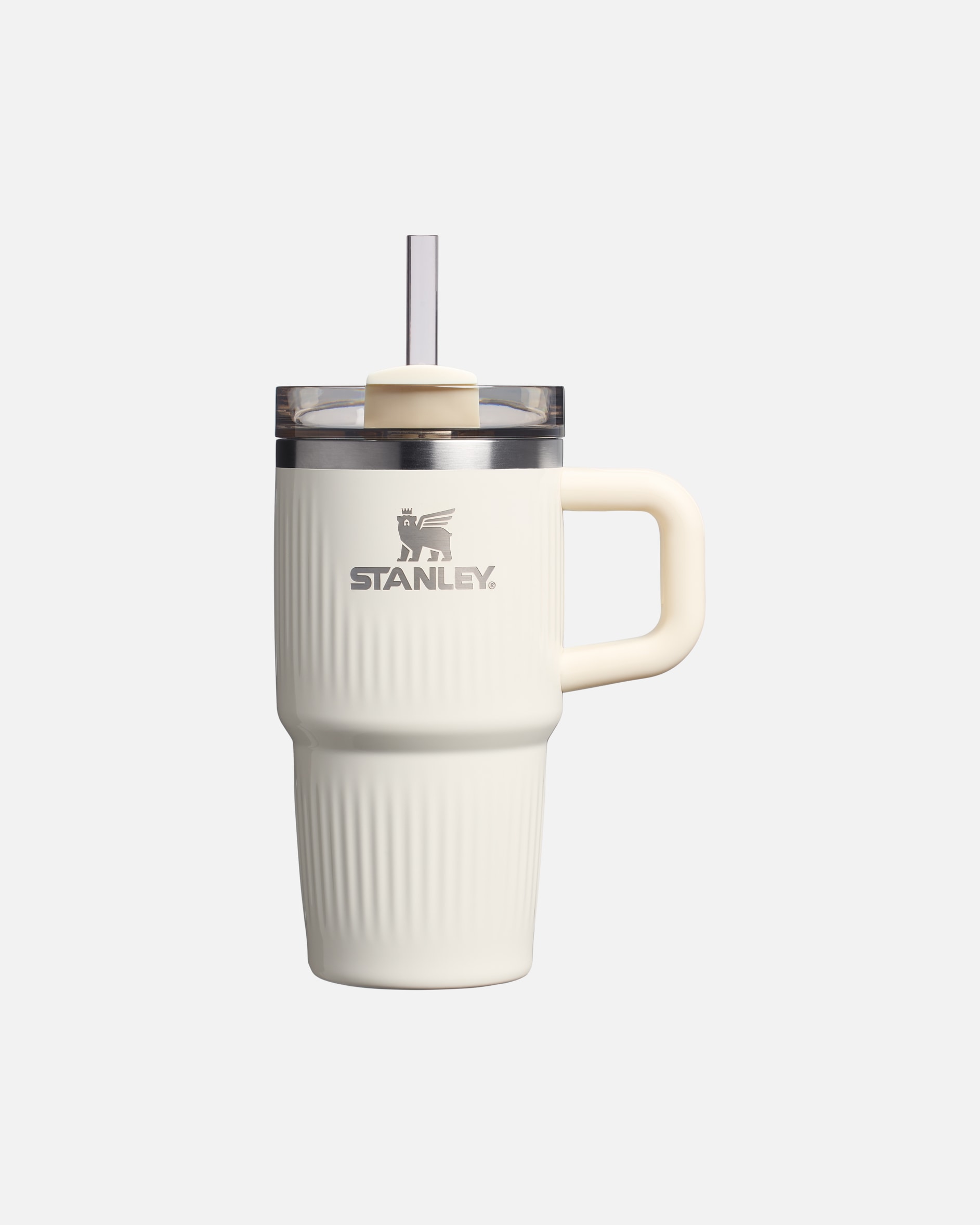 Botella para Unisex Stanley 1913 Botella de agua Isotermica - 0,6L - THE QUENCHER H2.0 FLOWSTATE™ TUMBLER Cream Gloss