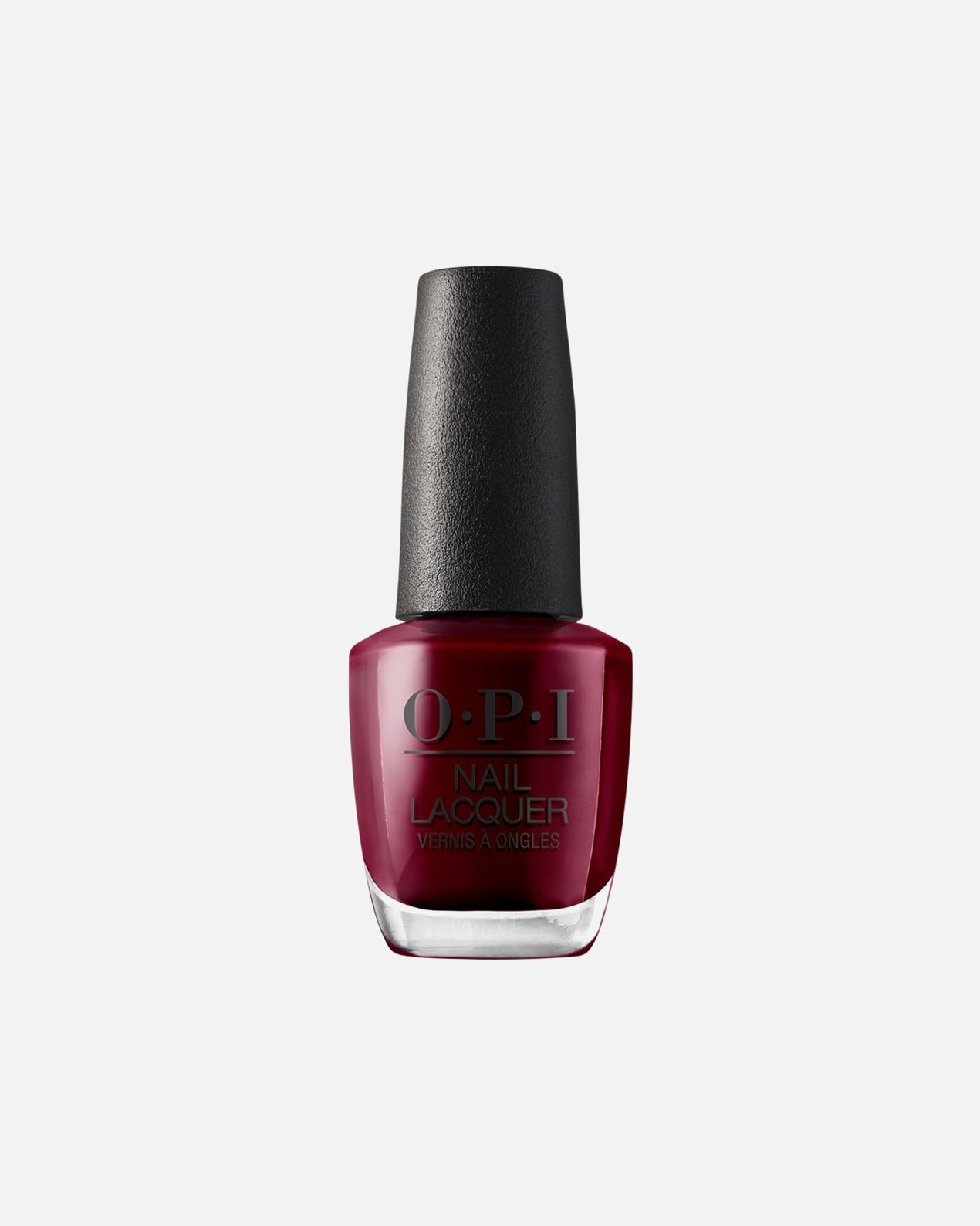 Laca de uñas para Unisex OPI NAIL LACQUER Esmalte de uñas duración hasta 7 días L87 Malaga Wine