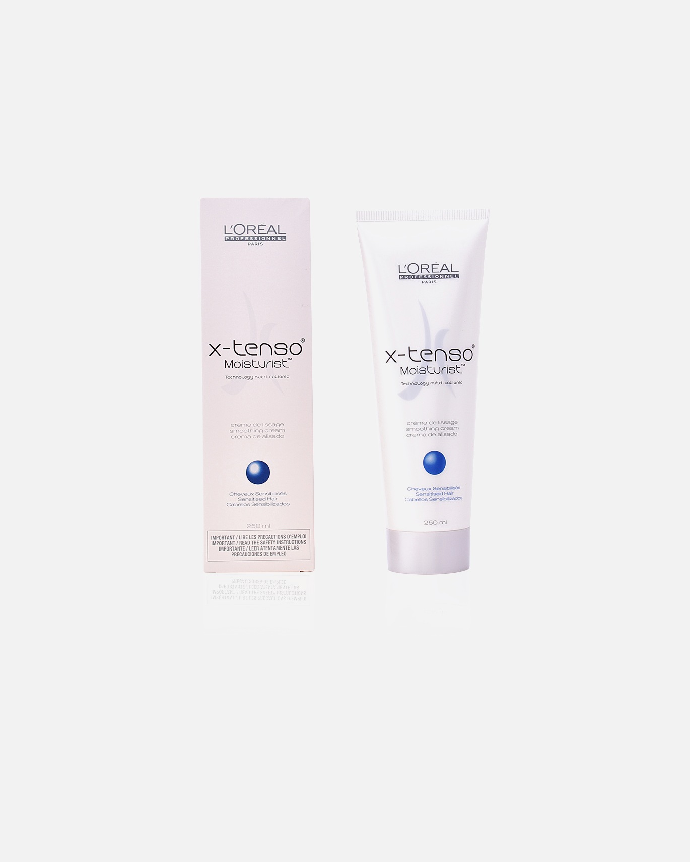 Acondicionador capilar para Unisex L´Oréal Professionnel Paris X-TENSO crema alisante cabellos sensibilizados 250 ml
