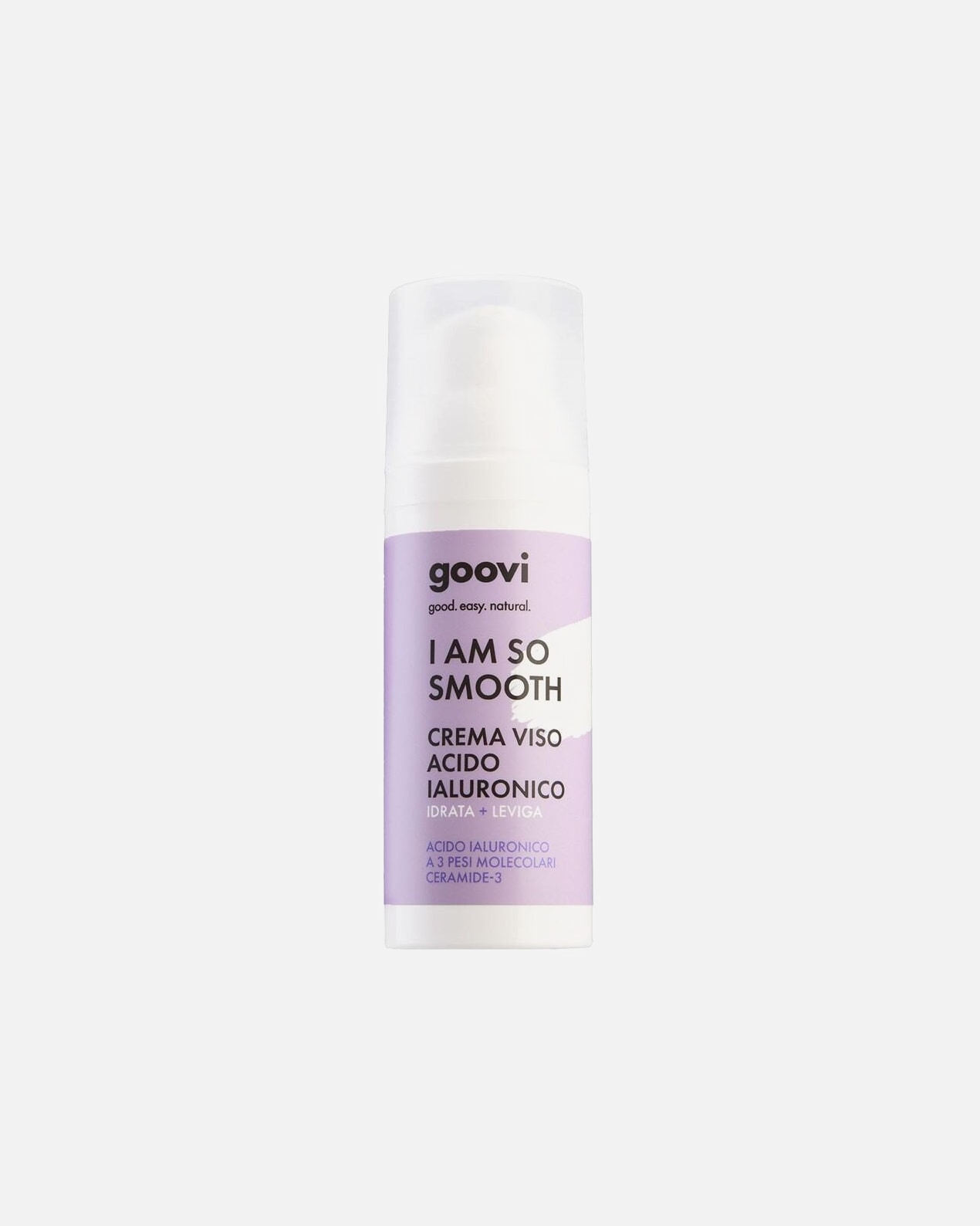Crema de día para Mujer goovi I am so smooth Crema facial con ácido hialurónico 50 ml