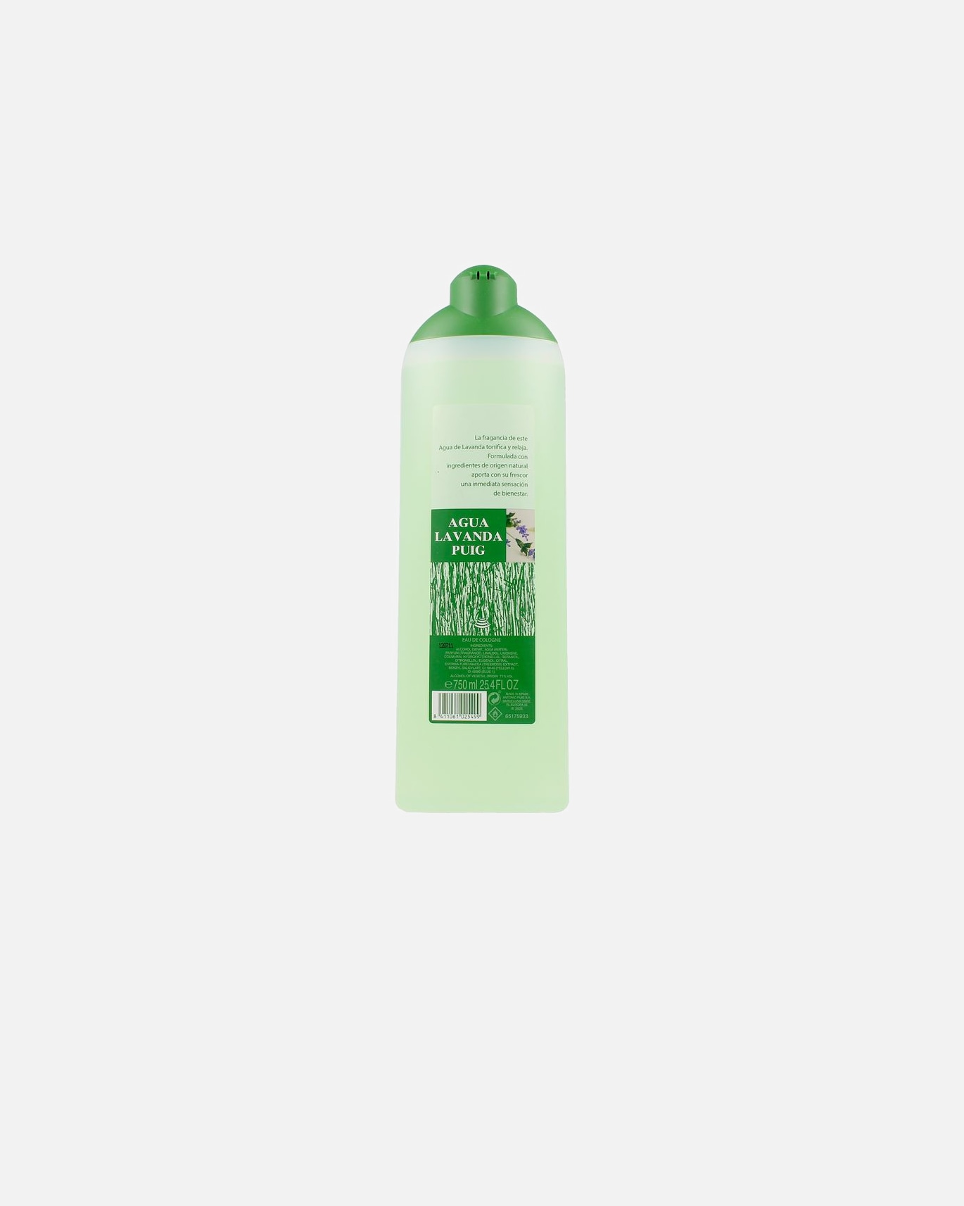 Eau de Cologne para Unisex Agua Lavanda AGUA LAVANDA colonia 750 ml