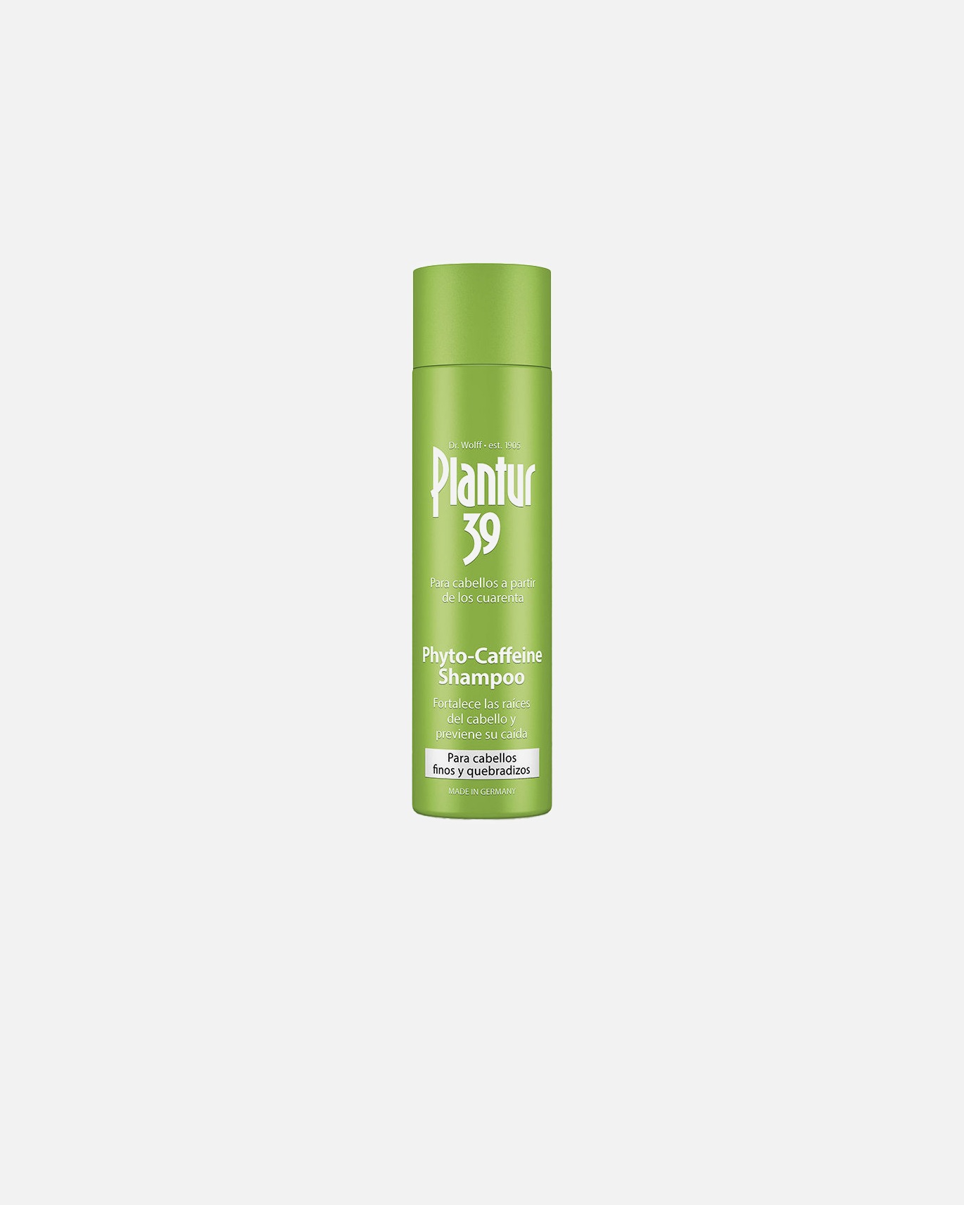 Champú capilar para Mujer Plantur39 PHYTO-CAFFEINE champú para cabellos finos y quebradizos 250 ml