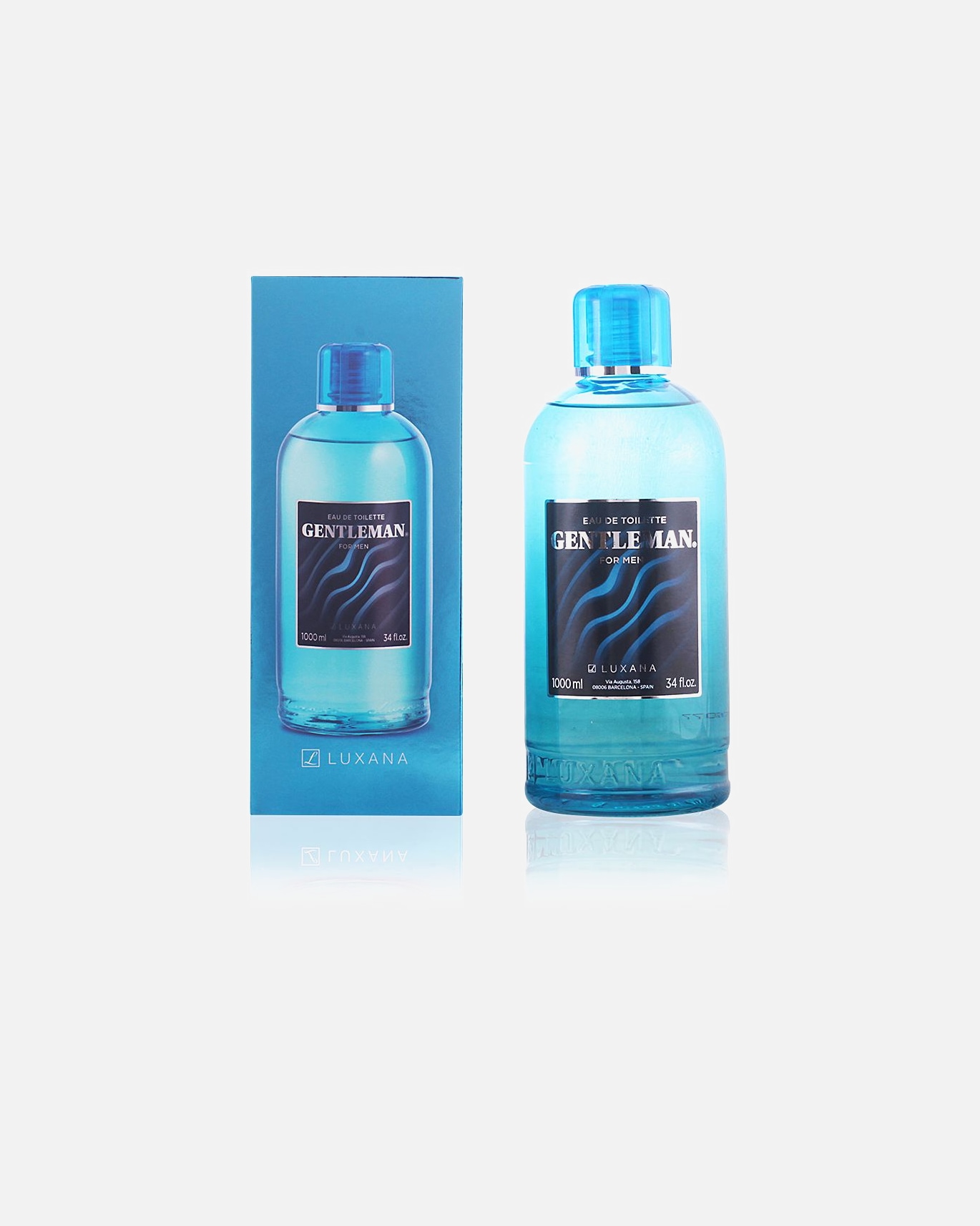 Eau de toilette para Hombre Luxana GENTLEMAN FOR MEN eau de toilette 1000 ml
