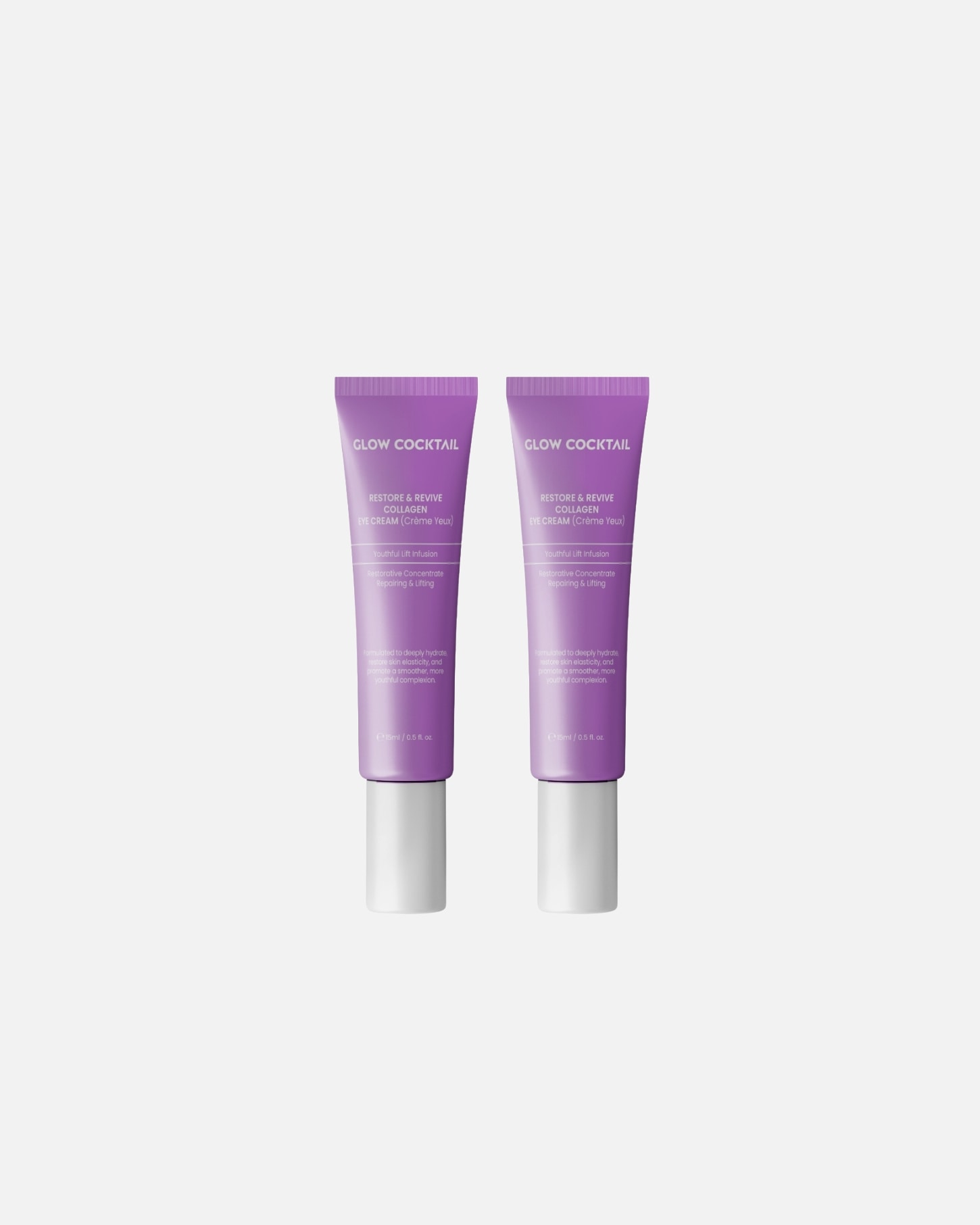 Crema para los ojos para Mujer Glow Cocktail Dúo de cremas de colágeno para ojos 1 pieza