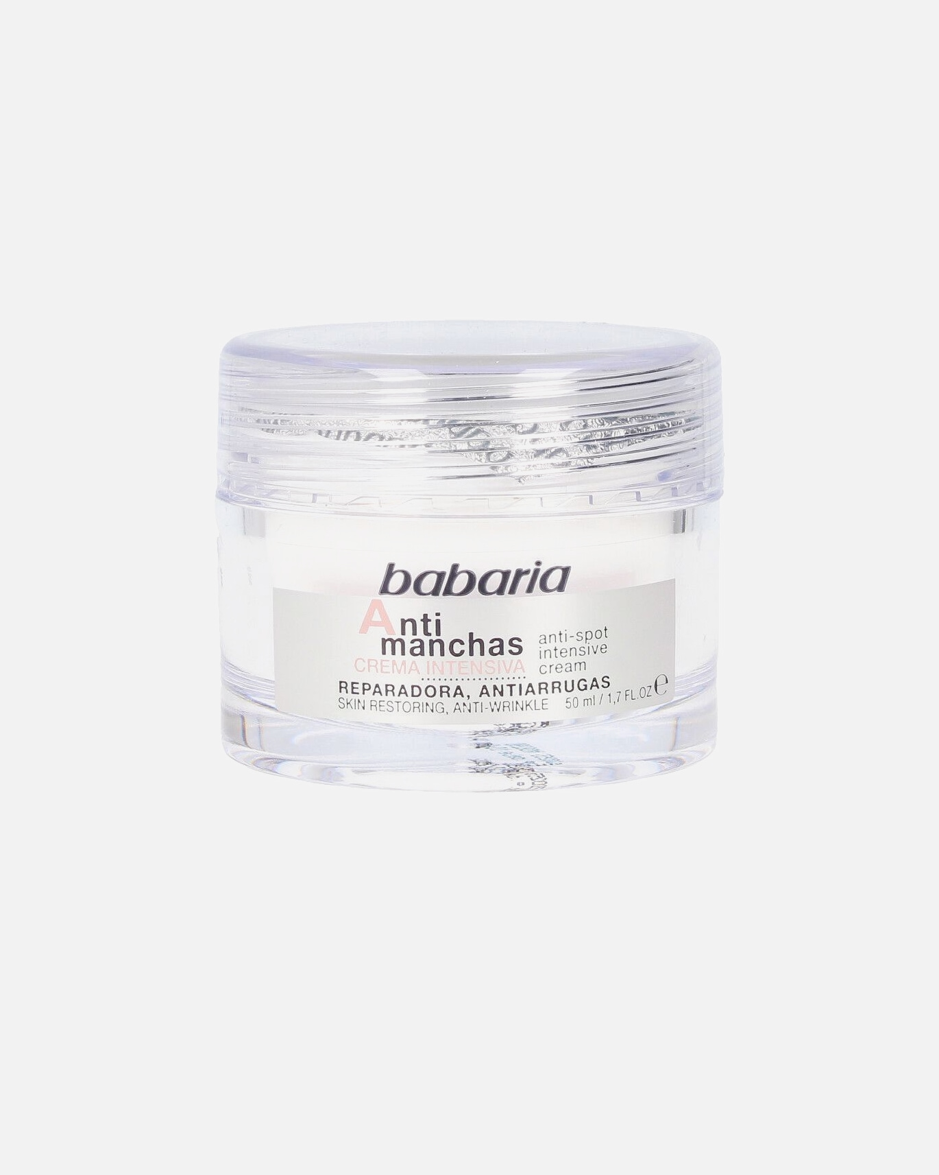 para Mujer Babaria ANTIMANCHAS crema intensiva antiedad noche 50 ml
