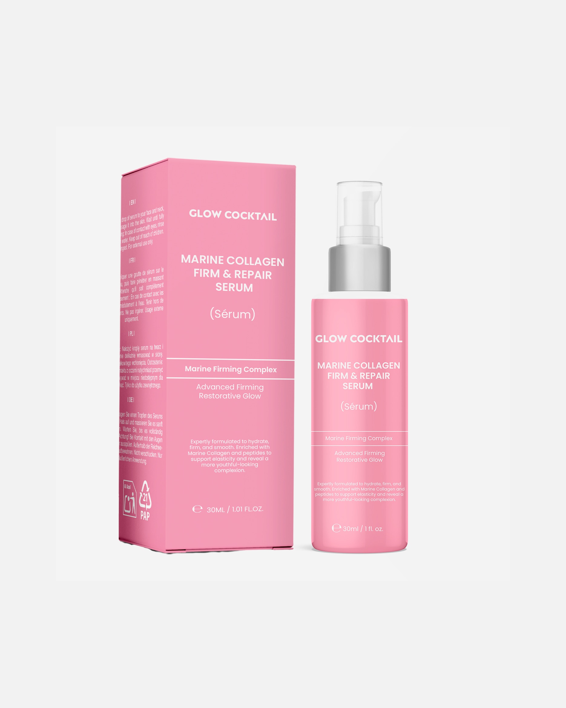 Suero de colágeno para Mujer Suero Reparador Firme 30 ml