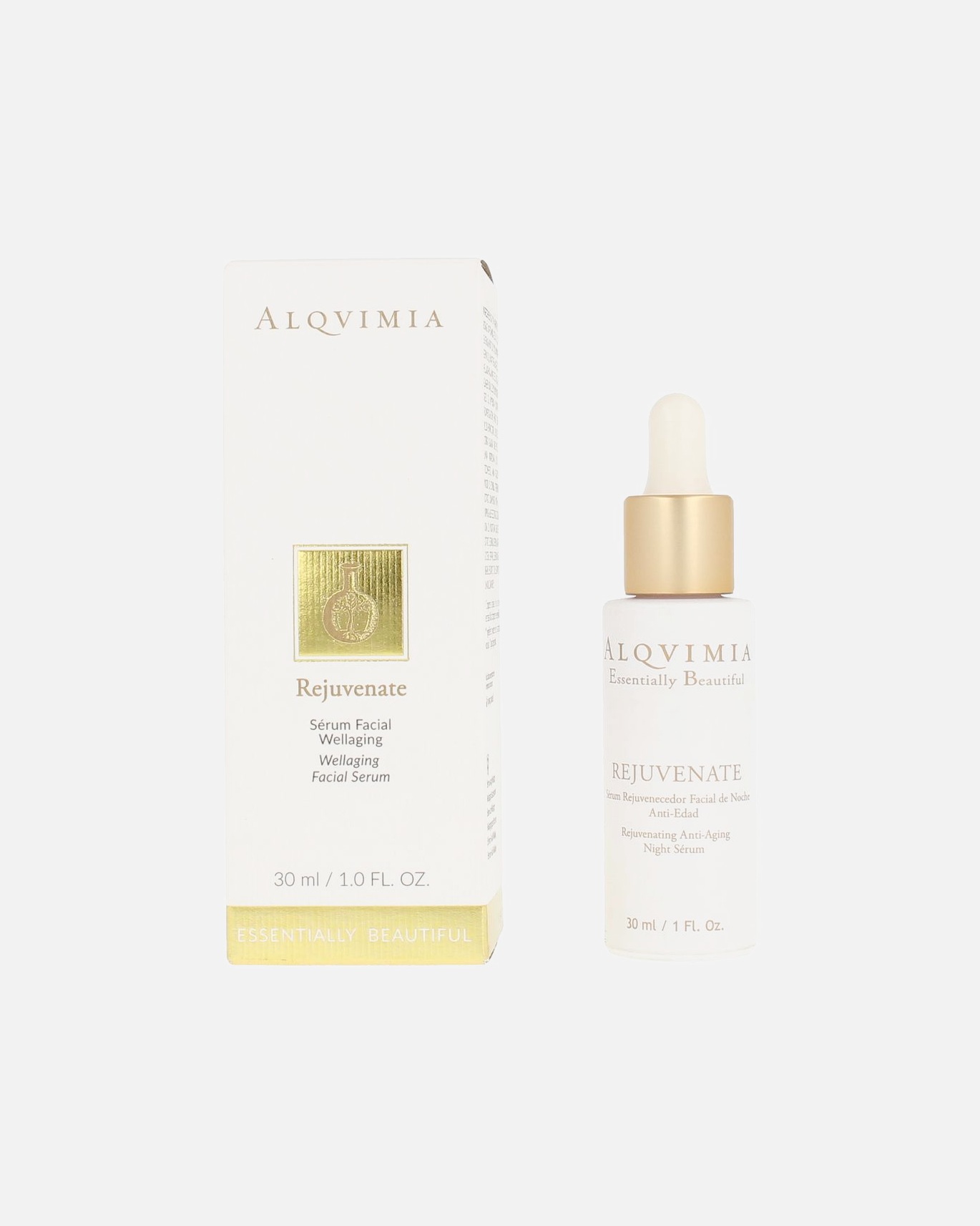 Suero antienvejecimiento para Mujer Alqvimia REJUVENATE sérum facial antiarrugas 30 ml
