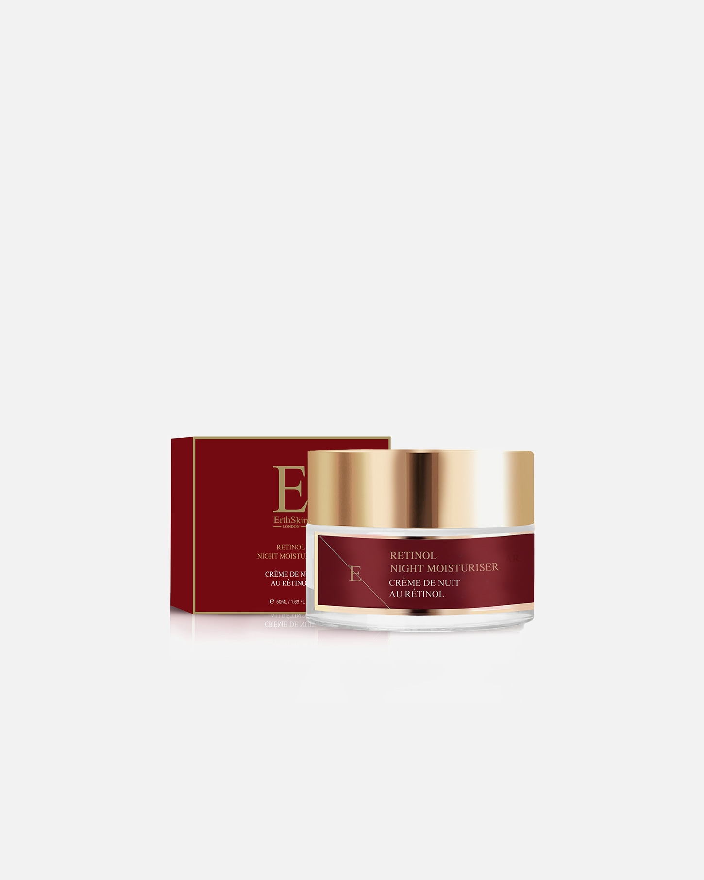 Crema de noche para Mujer ErthSkin London Hidratante de noche con retinol 50ml