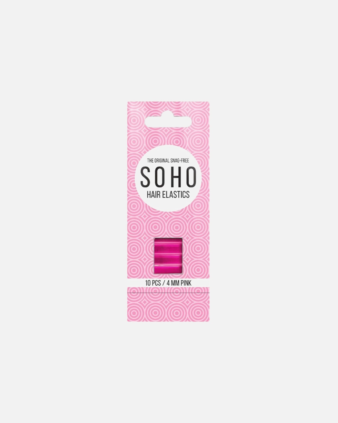 Goma de pelo para Unisex SOHO Lazos Para El Cabello Sin Enganches Rosa