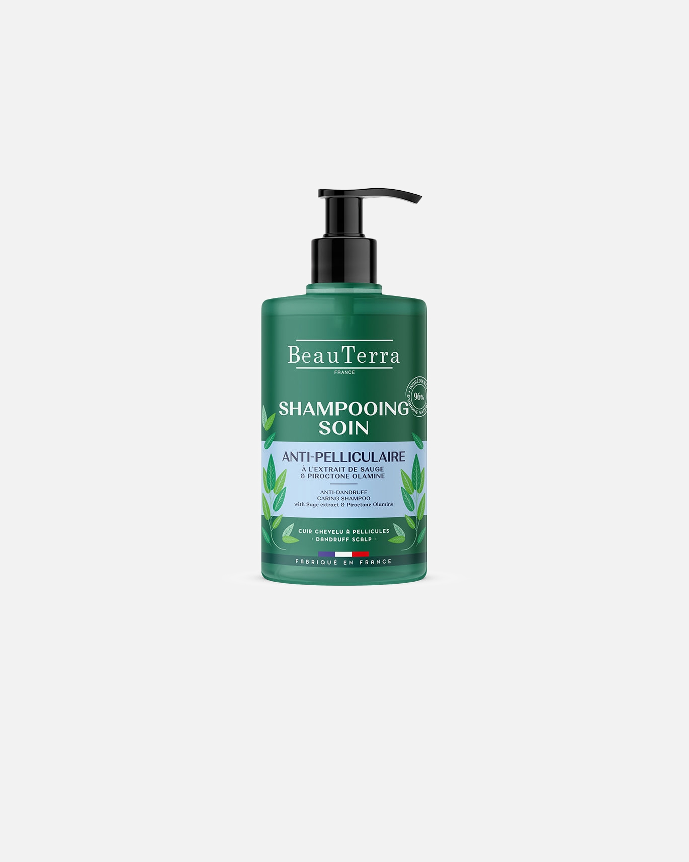 Jabón de cabello y cuerpo para Unisex SHAMPOOING SOIN champú anticaspa 750 ml