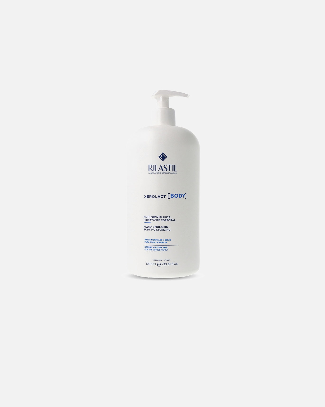 Crema para el cuerpo para Unisex Rilastil XEROLACT BODY leche 1000 ml