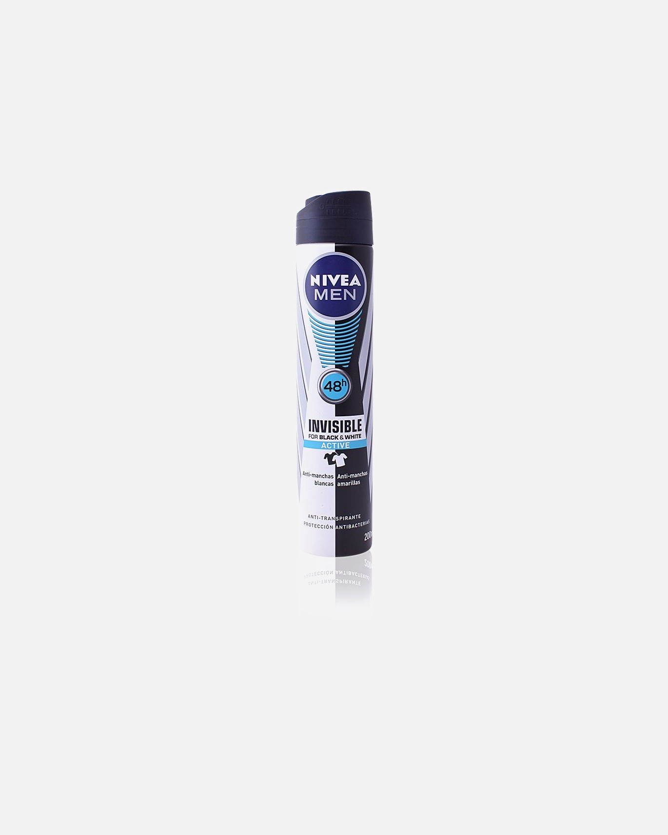 Desodorante para Hombre NIVEA MEN BLACK & WHITE ACTIVE desodorante vaporizador 200 ml