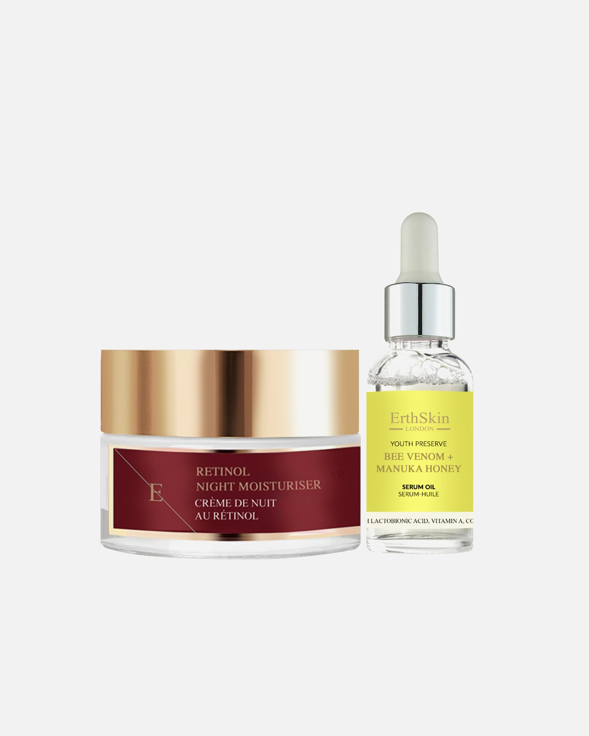 Set de tratamiento facial para Mujer ErthSkin London Kit de reparación y cuidado nocturno 1 pieza