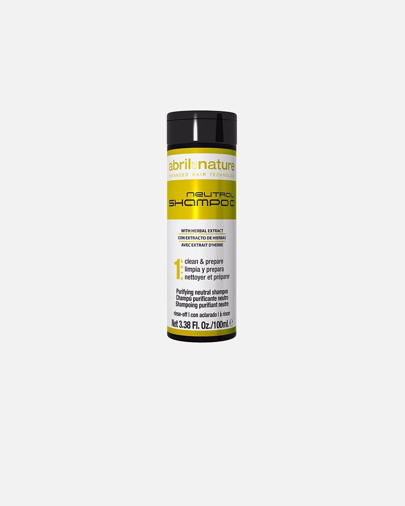 para Unisex Abril Et Nature NEUTRAL purifying neutral shampoo 100 ml