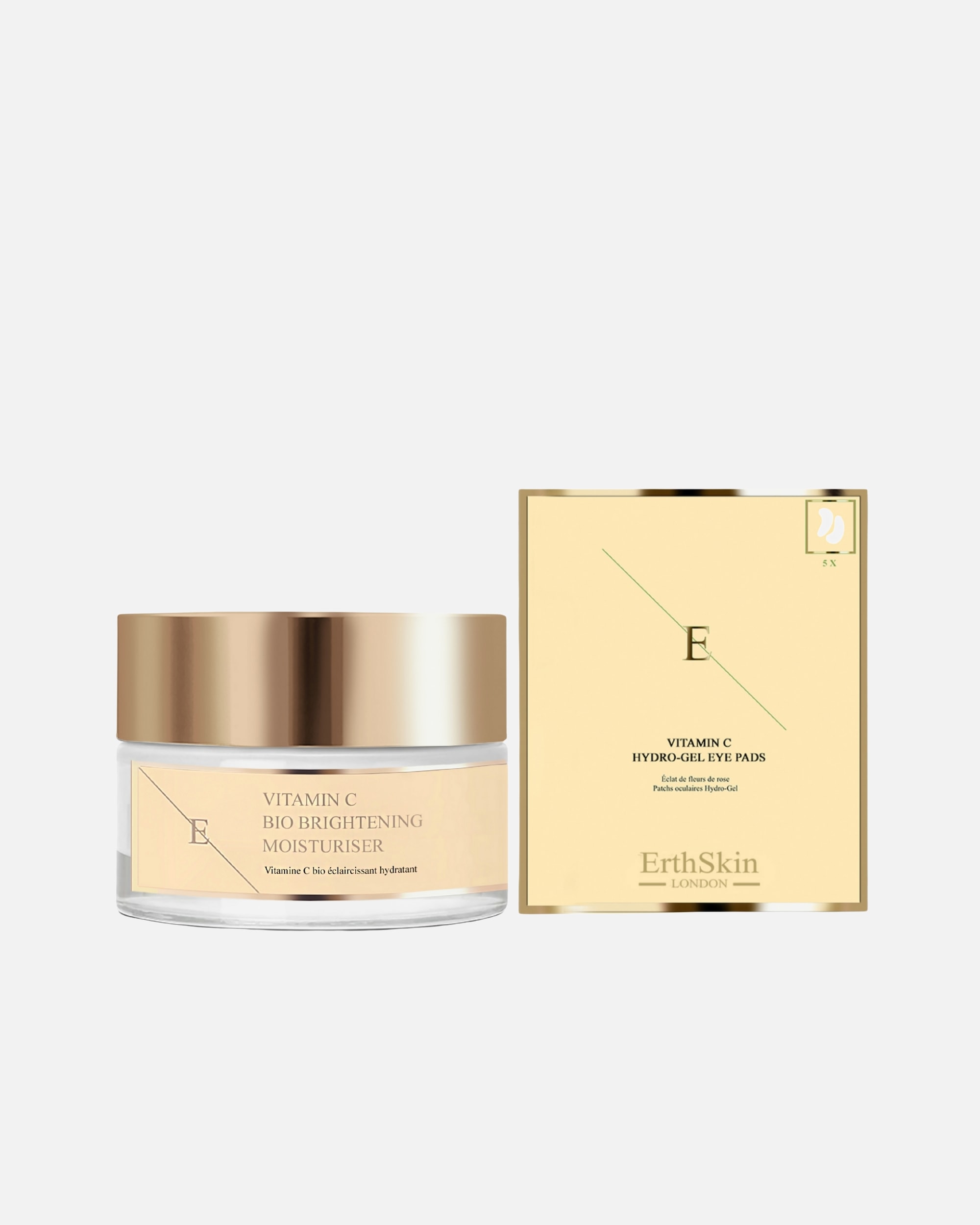 Set de tratamiento facial para Mujer ErthSkin London Set de vitamina C para ojos brillantes 1 pieza