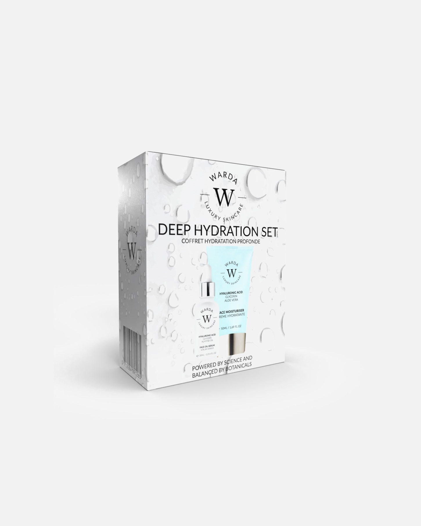 Set de tratamiento facial para Mujer WARDA LUXURY SKINCARE Set de hidratación profunda 1 pieza
