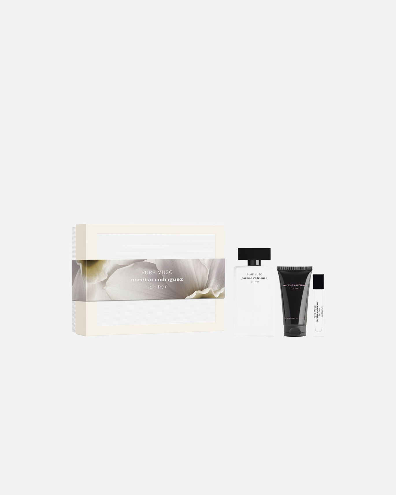 Set de fragancia para Mujer Narciso Rodriguez for her Pure Musc Eau de Parfum Estuche 1 Pieza