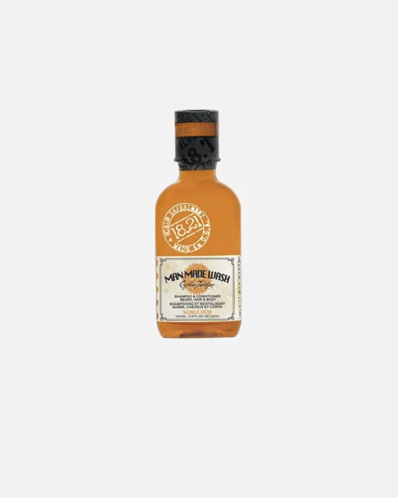 Champú capilar para Unisex 18.21 Man Made MAN MADE WASH champú gel 3 en 1 noble oud 100 ml