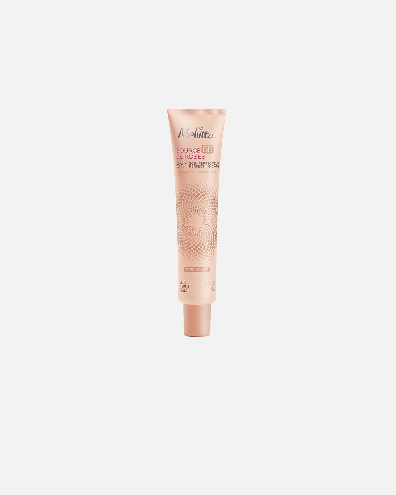 BB Cream para Unisex Melvita SOURCE DE ROSES BB CREAM crema tratamiento 6 en 1 Dore
