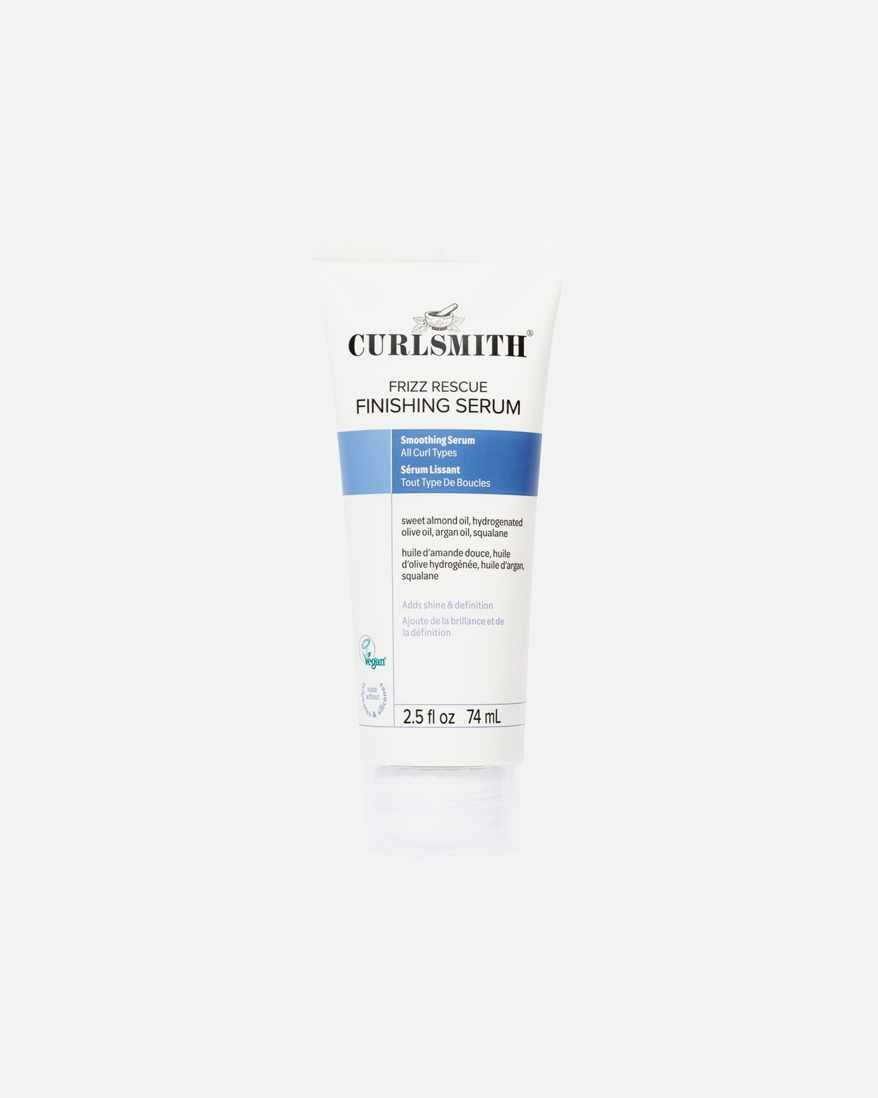 Suero capilar para Unisex Curlsmith Default Brand Line Frizz Rescue Finishing Serum 74 ml