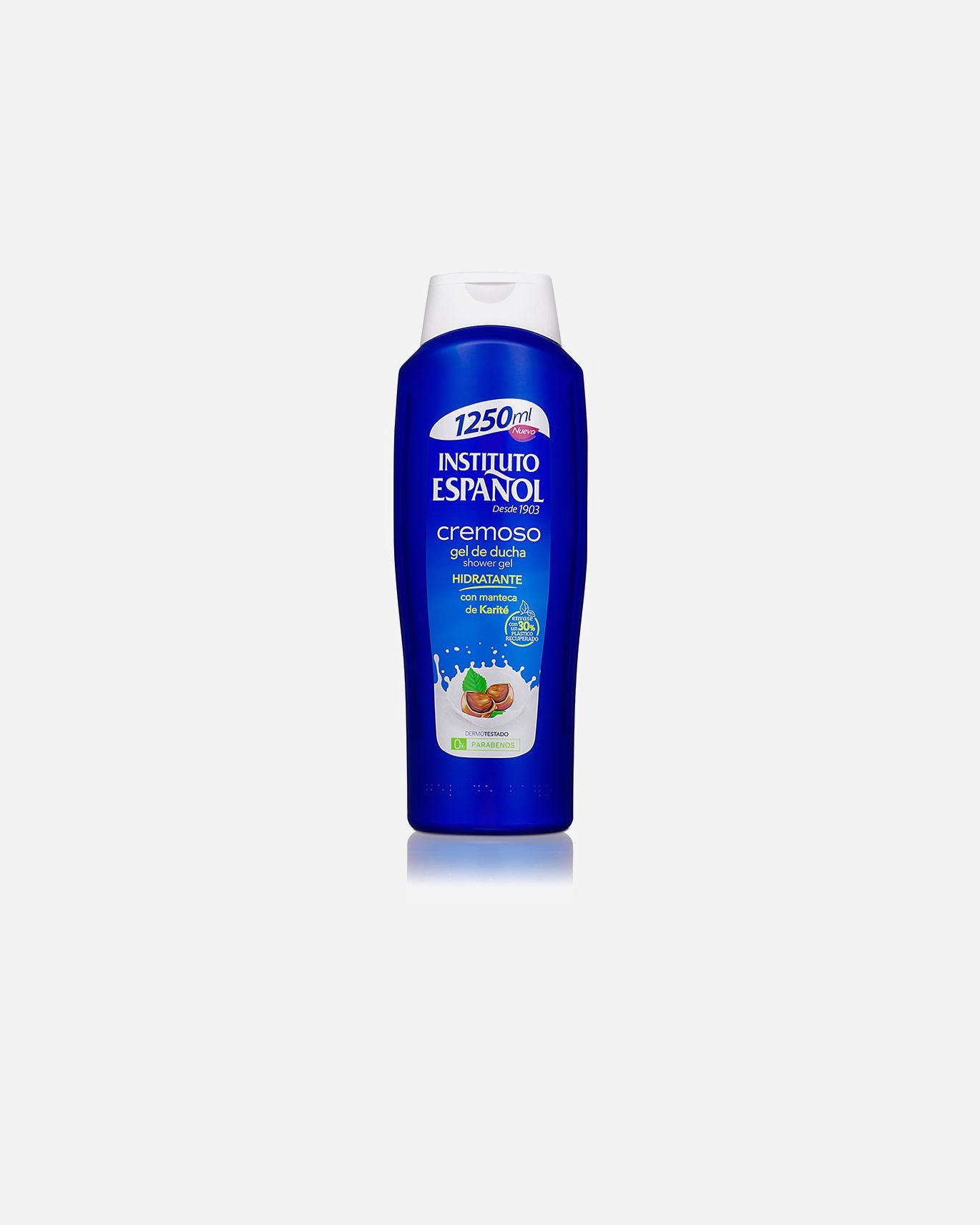 Gel de ducha para Unisex Instituto Español MANTECA DE KARITÉ cremoso gel de ducha 1250 ml