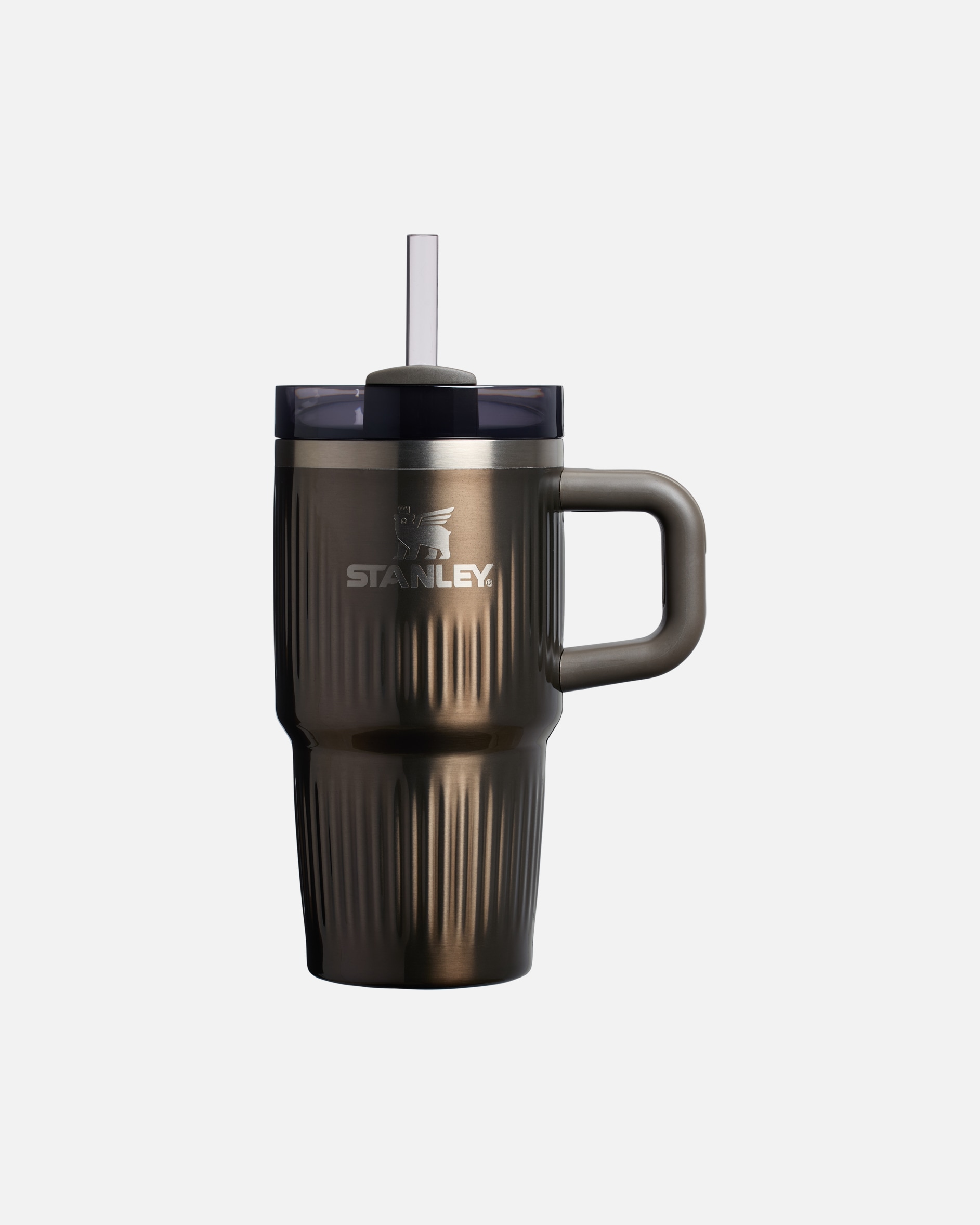 Botella para Unisex Stanley 1913 Botella de agua Isotermica - 0,6L - THE QUENCHER H2.0 FLOWSTATE™ TUMBLER Gunmetal Shine