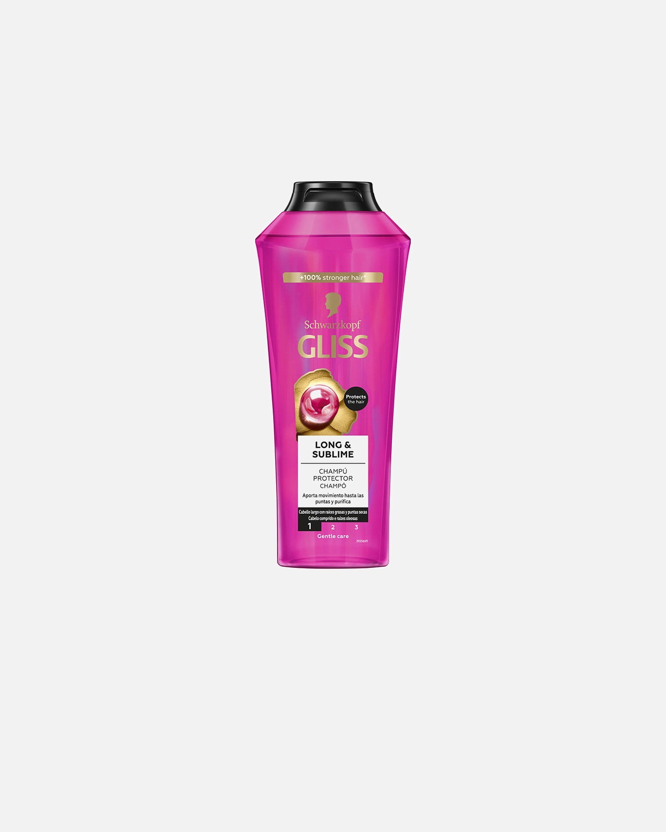 Champú capilar para Mujer Schwarzkopf GLISS LONG & SUBLIME champú 400 ml