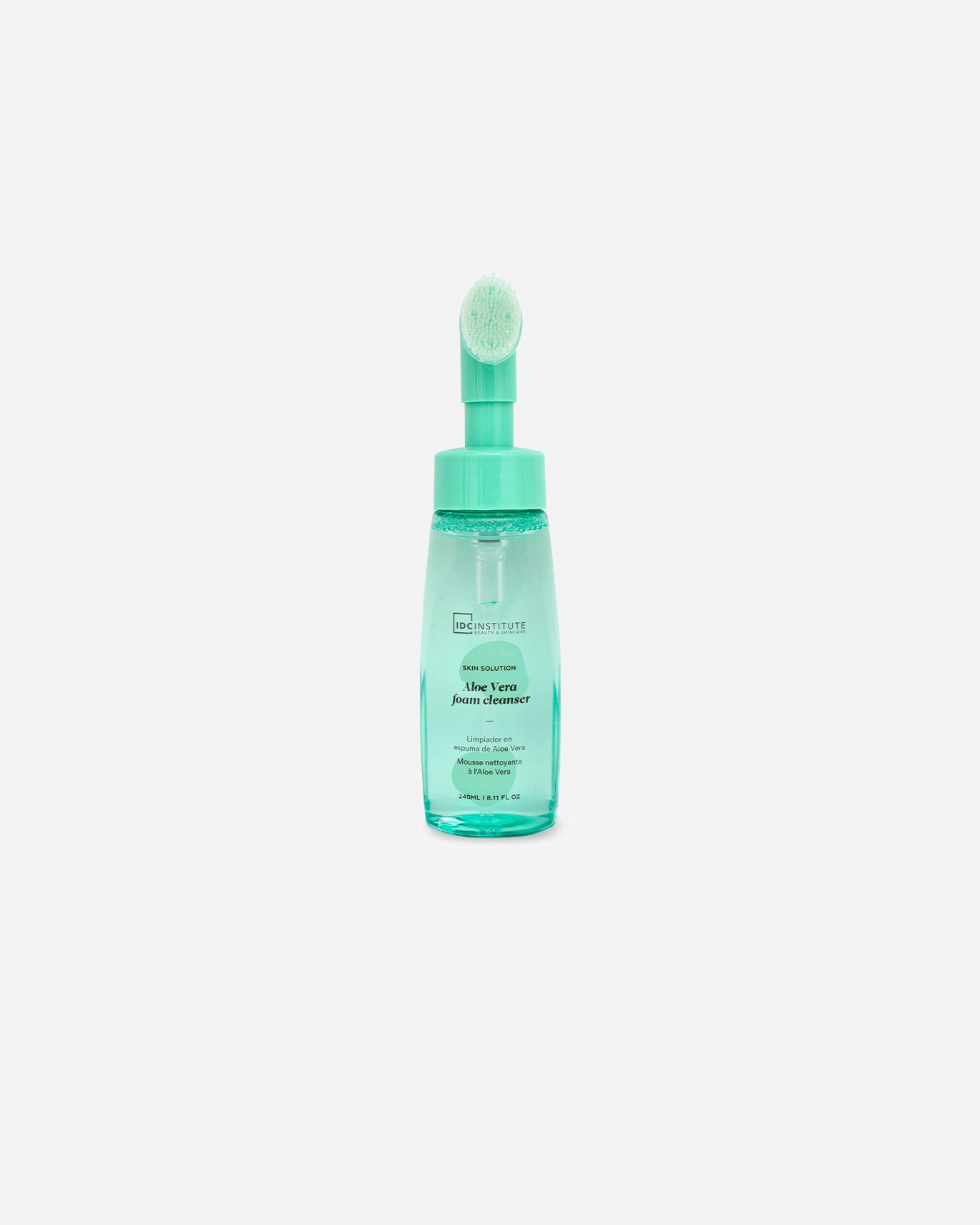 Gel limpiador para Unisex IDC ALOE VERA foam cleanser 240 ml
