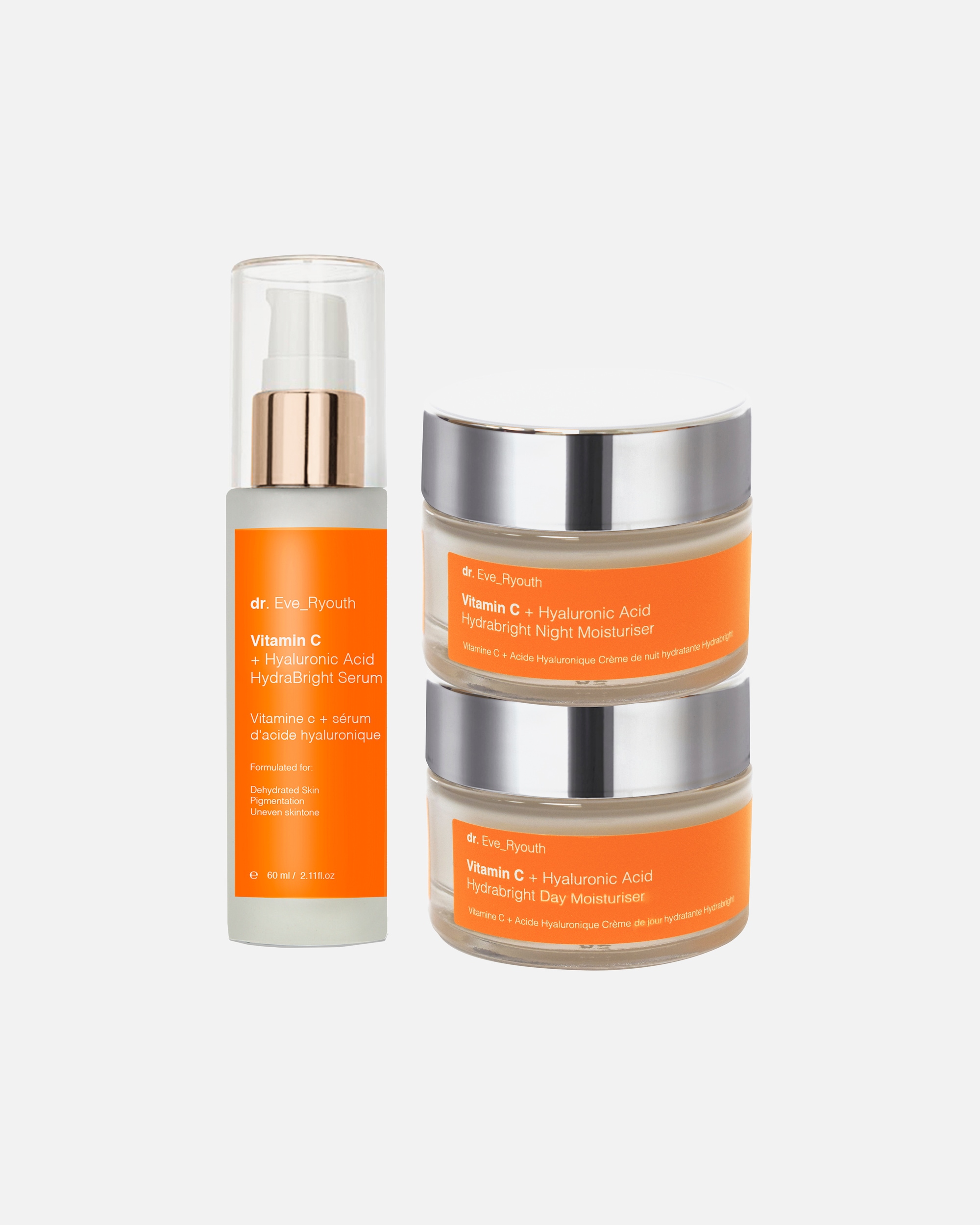 Set de tratamiento facial para Mujer Dúo de sueros Hydrabright 1 pieza