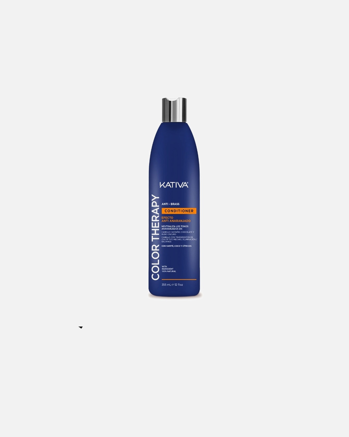 Acondicionador capilar para Unisex Kativa COLOR THERAPY efecto anti anaranjado acondicionador 355 ml