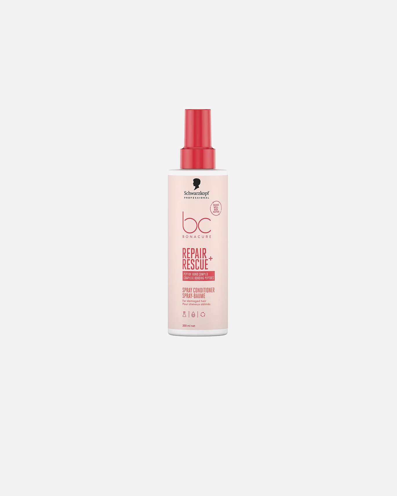Acondicionador sin enjuague para Unisex Schwarzkopf Professional BC BONACURE Repair Rescue Arginine Spray Conditioner 200 ml