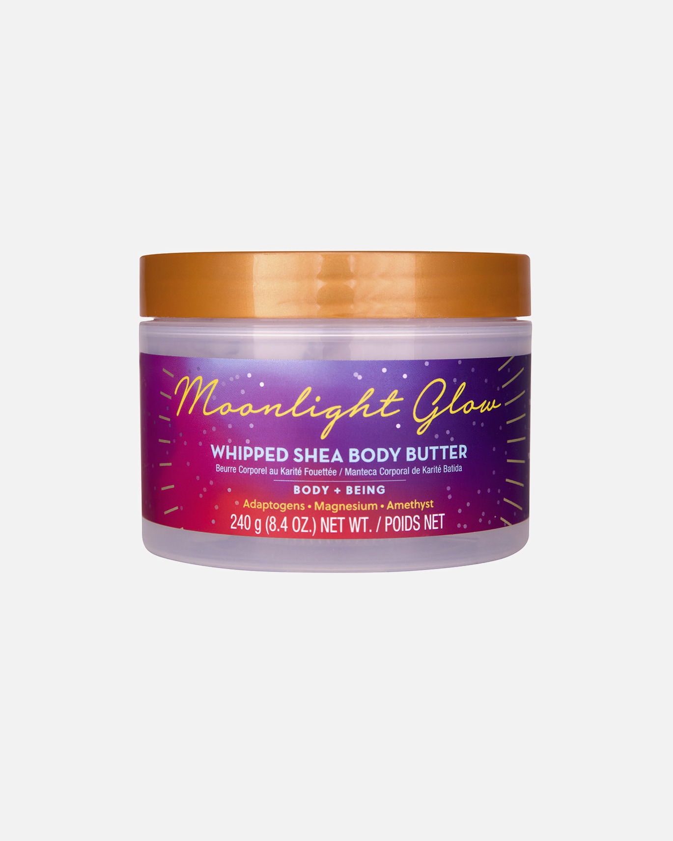 Crema para el cuerpo para Unisex Tree Hut MANTECA SOUFLÉ corporal moonlight glow 240 gr