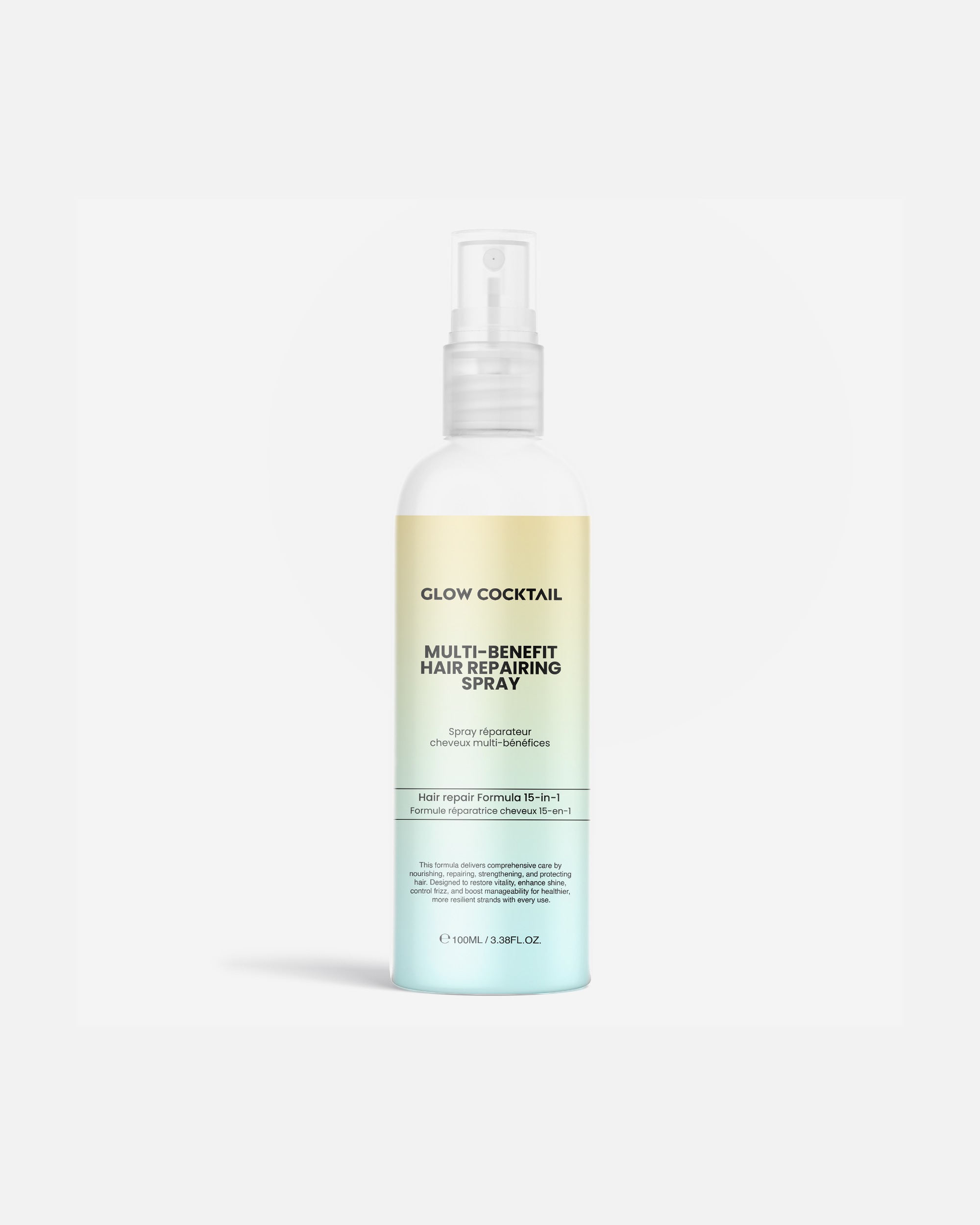 Acondicionador sin enjuague para Mujer Spray reparador para el cabello 100ml