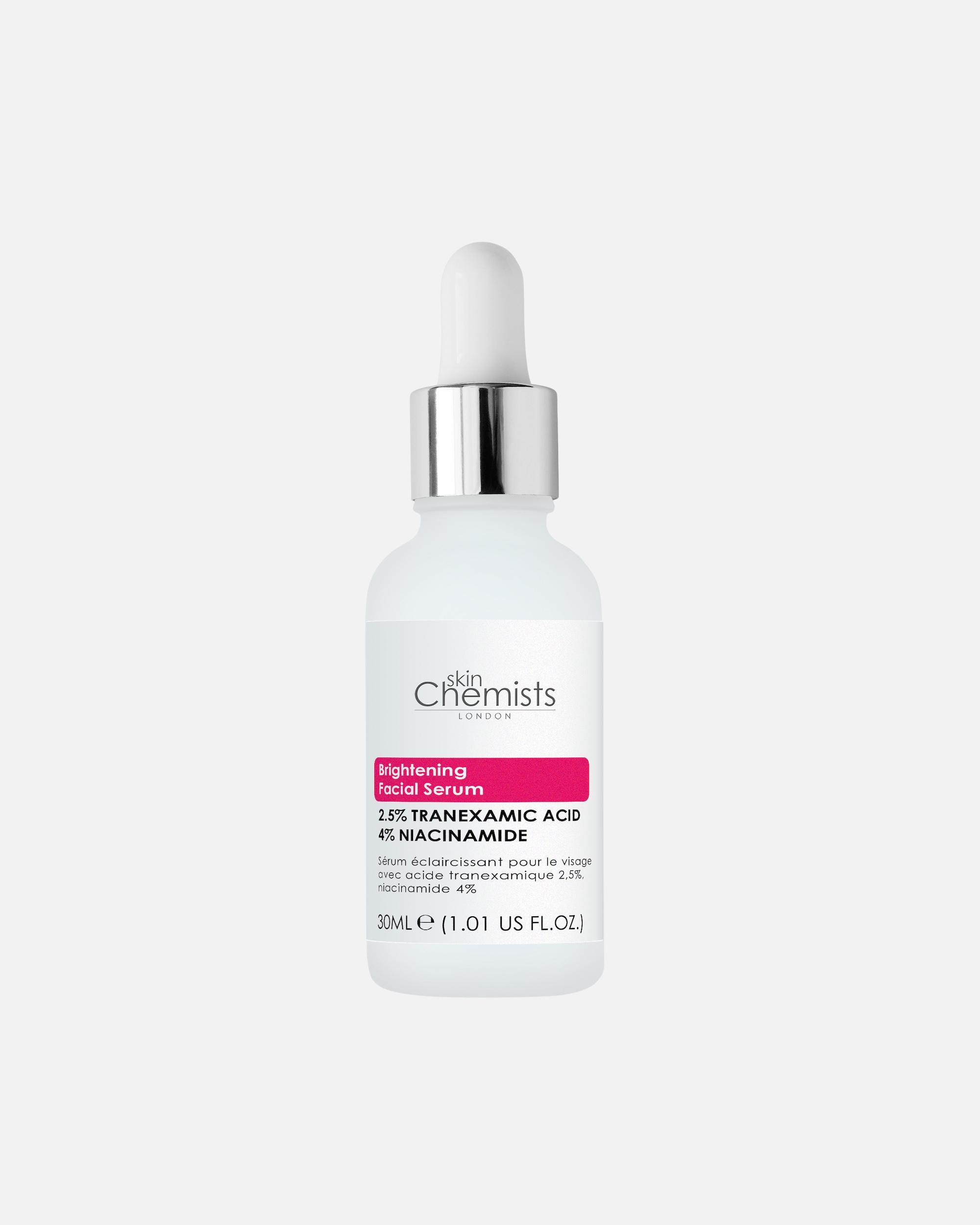 Suero para luminosidad para Unisex skinChemists Iluminador con 2,5% de Ácido Tranexámico y 4% de Niacinamida 30 ml